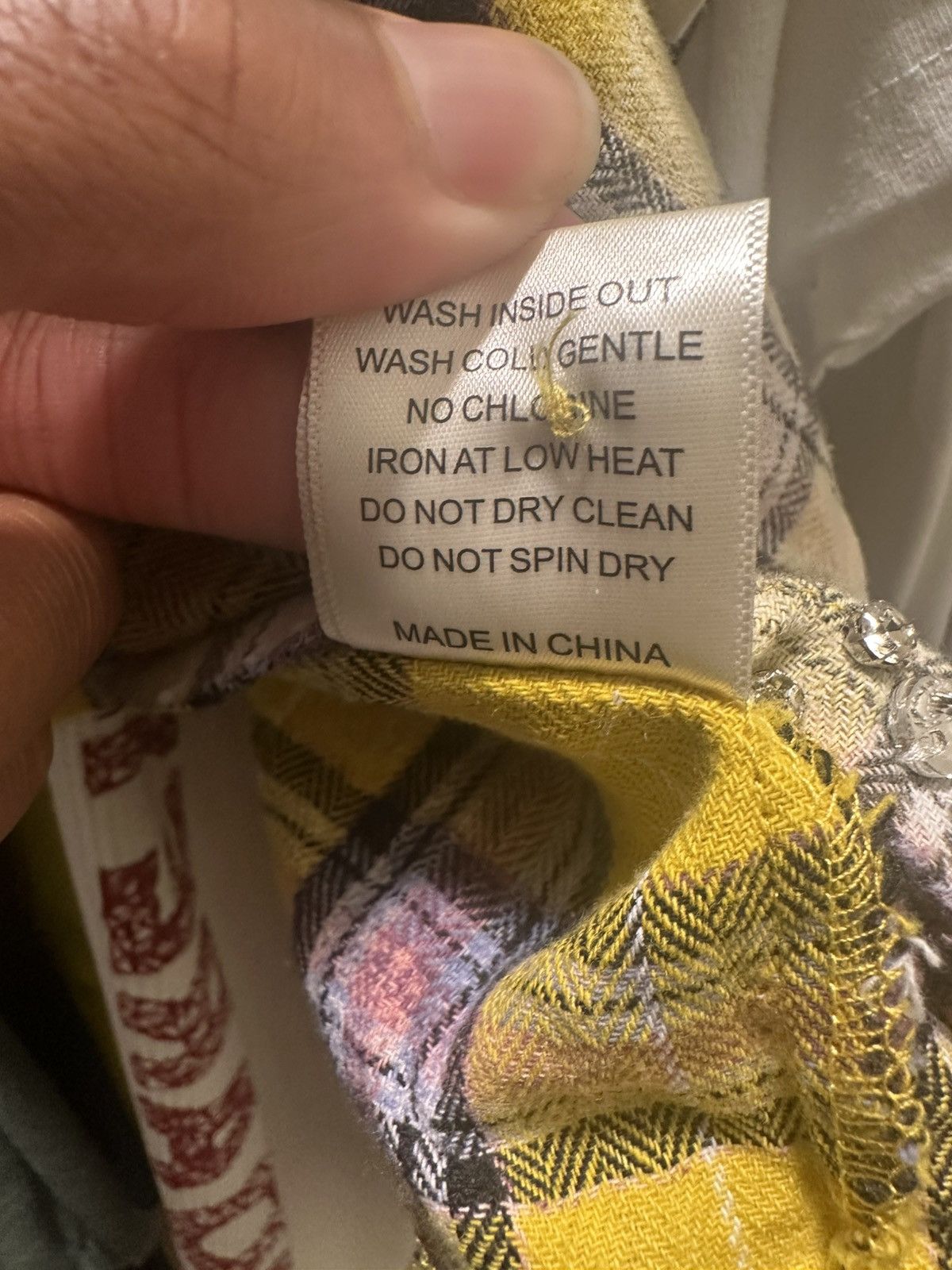 Vale Vale Lemonhead Flannel Size US L / EU 52-54 / 3 - 4 Thumbnail