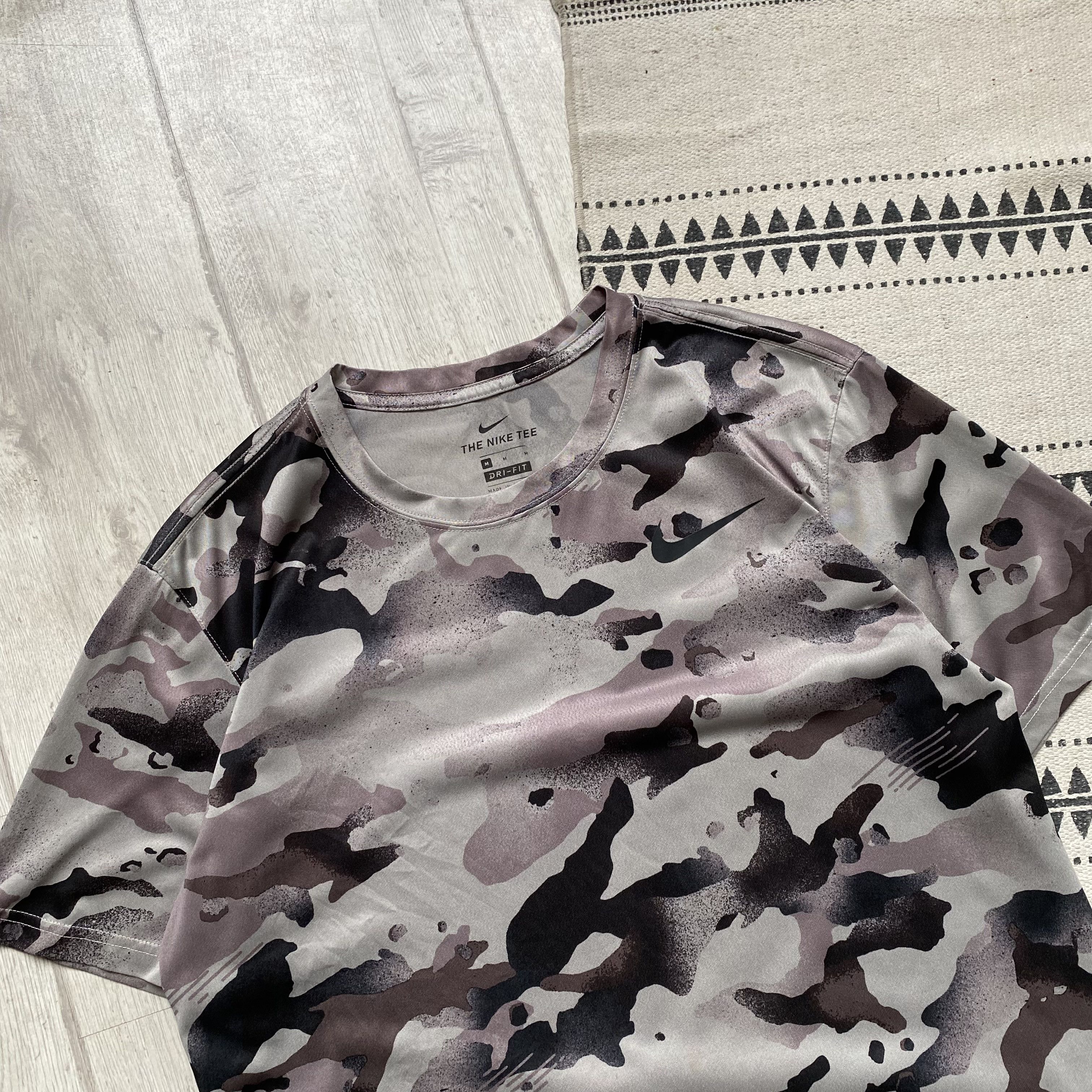 Nike Camouflage Nike pro combat tee Compression jersey dri-fit Size US M / EU 48-50 / 2 - 2 Thumbnail