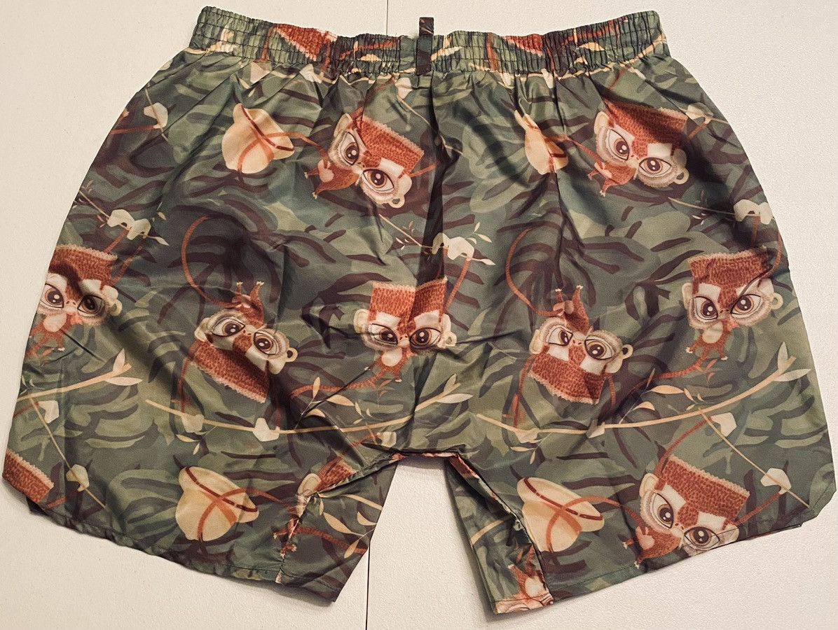 Dsquared2 Dsquared2 🇮🇹 Jungle Booty Techno Resort Swim Boxer 48 NWT Size US 32 / EU 48 - 4 Thumbnail