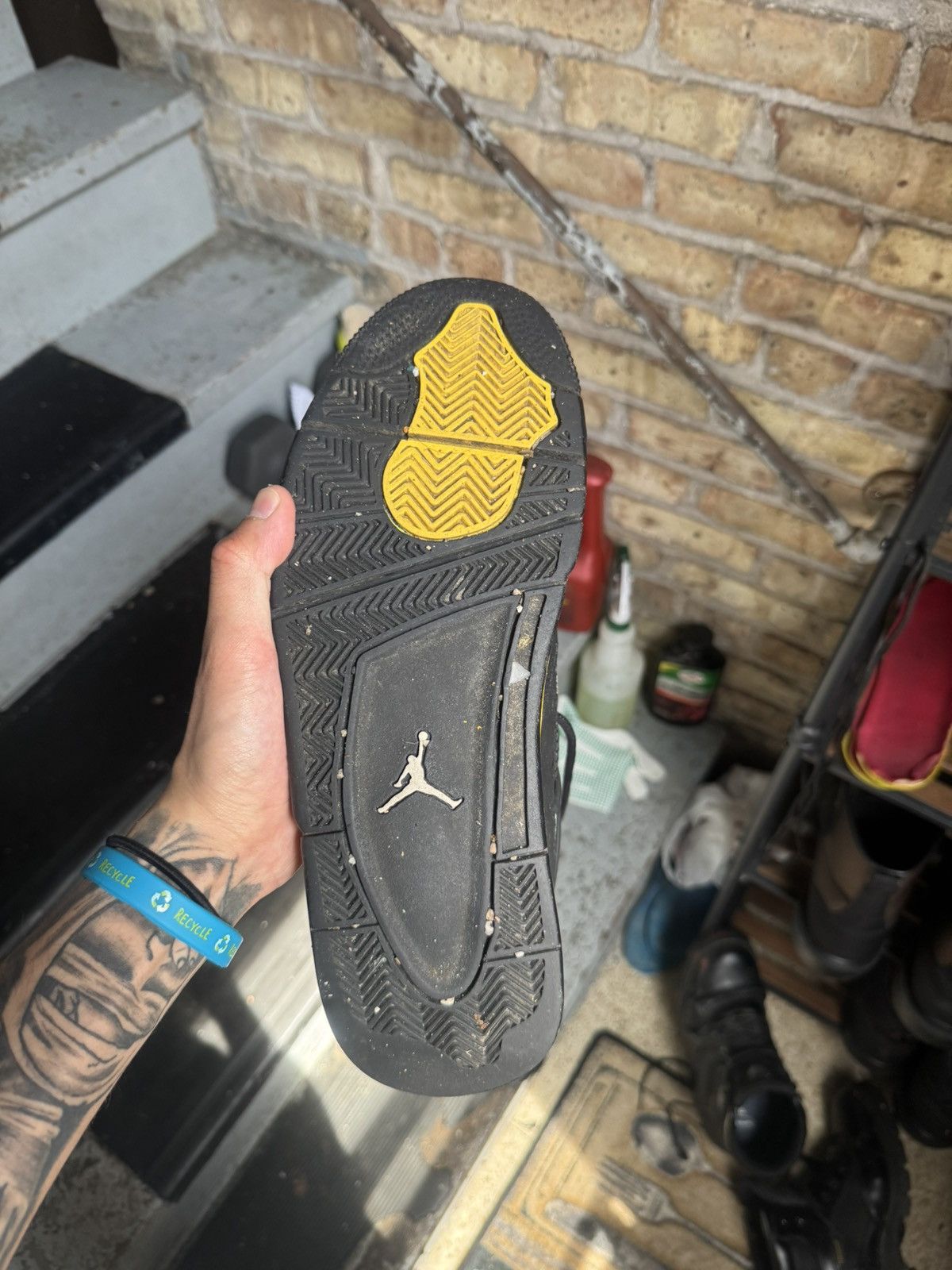 Jordan Brand 2012 thunder yellow Size US 12 / EU 45 - 4 Thumbnail