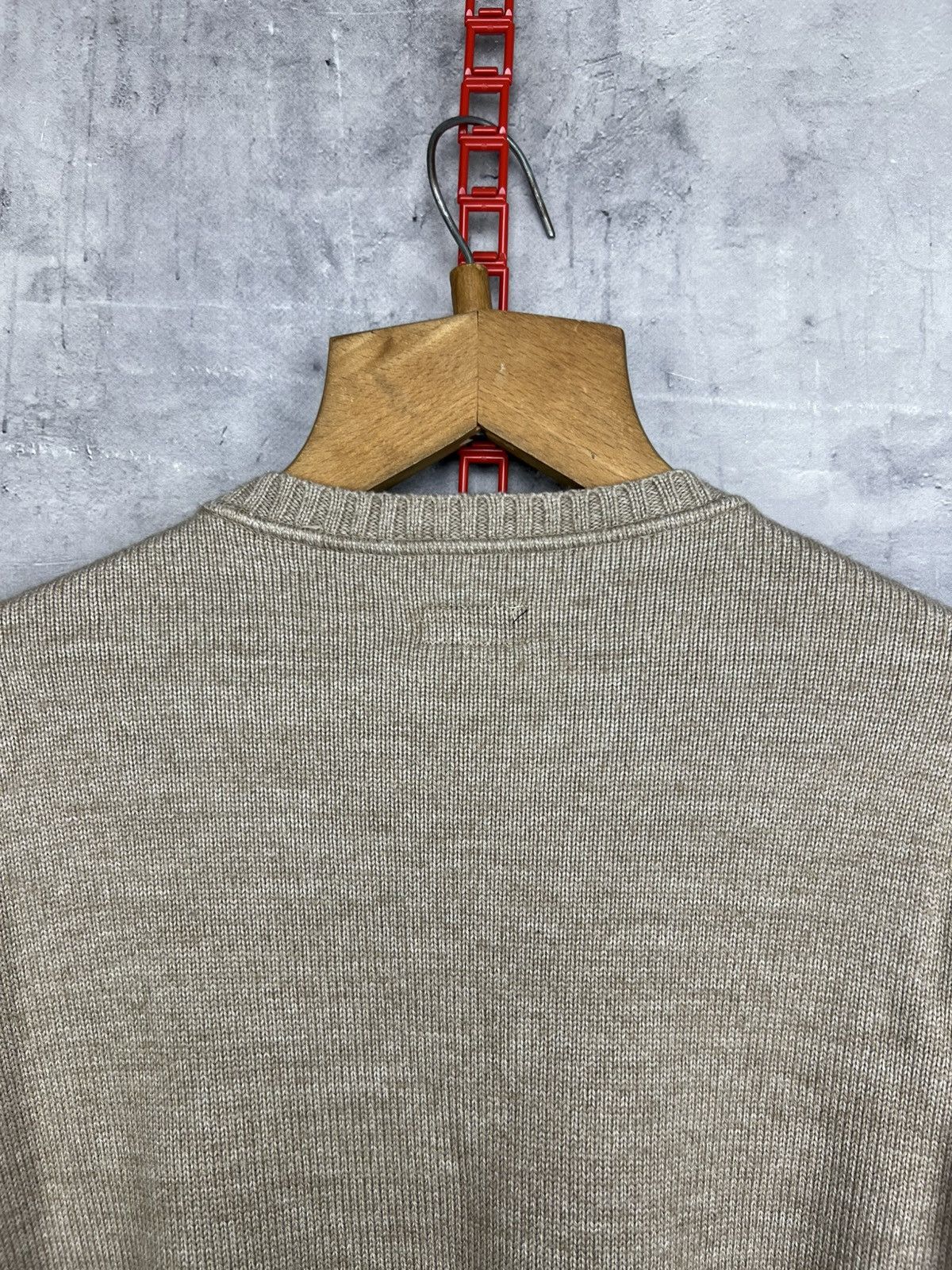 Emporio Armani Vintage Emporio Armani Beige Wool Men’s Sweater Size M Size US M / EU 48-50 / 2 - 14 Thumbnail