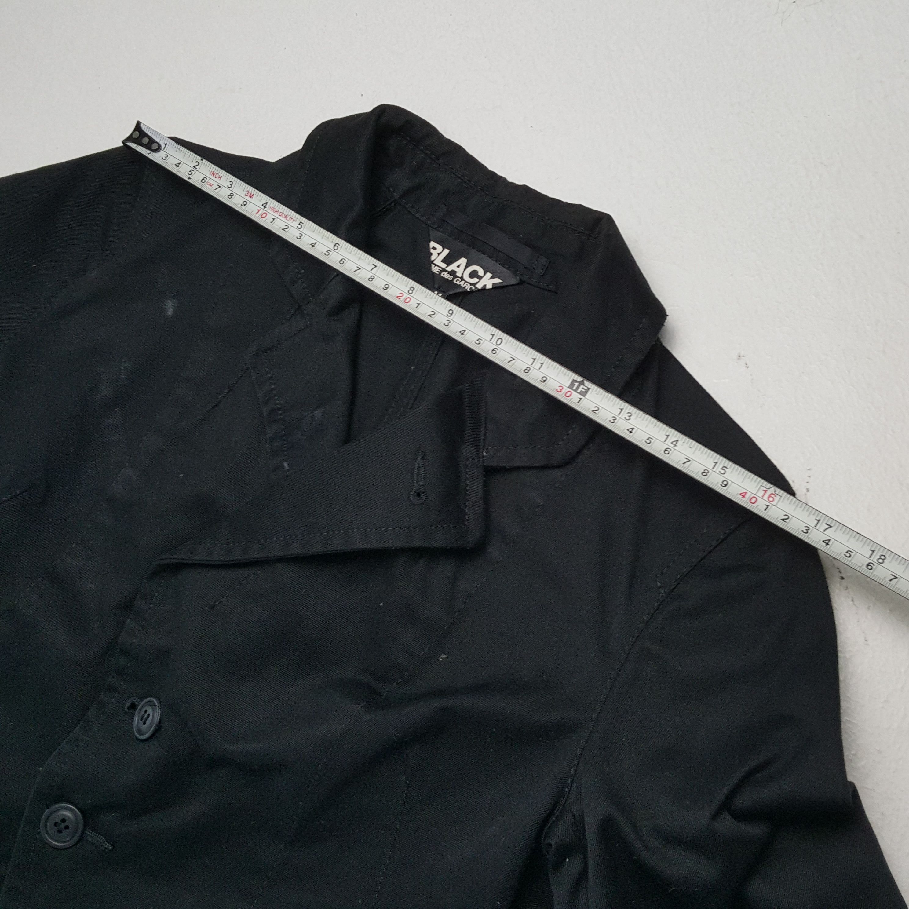 Comme des Garcons Black × Japanese Brand × Vintage Vintage COMME des GARÇONS BLACK Japan Fashion Brand Jacket Size US XS / EU 42 / 0 - 4 Thumbnail