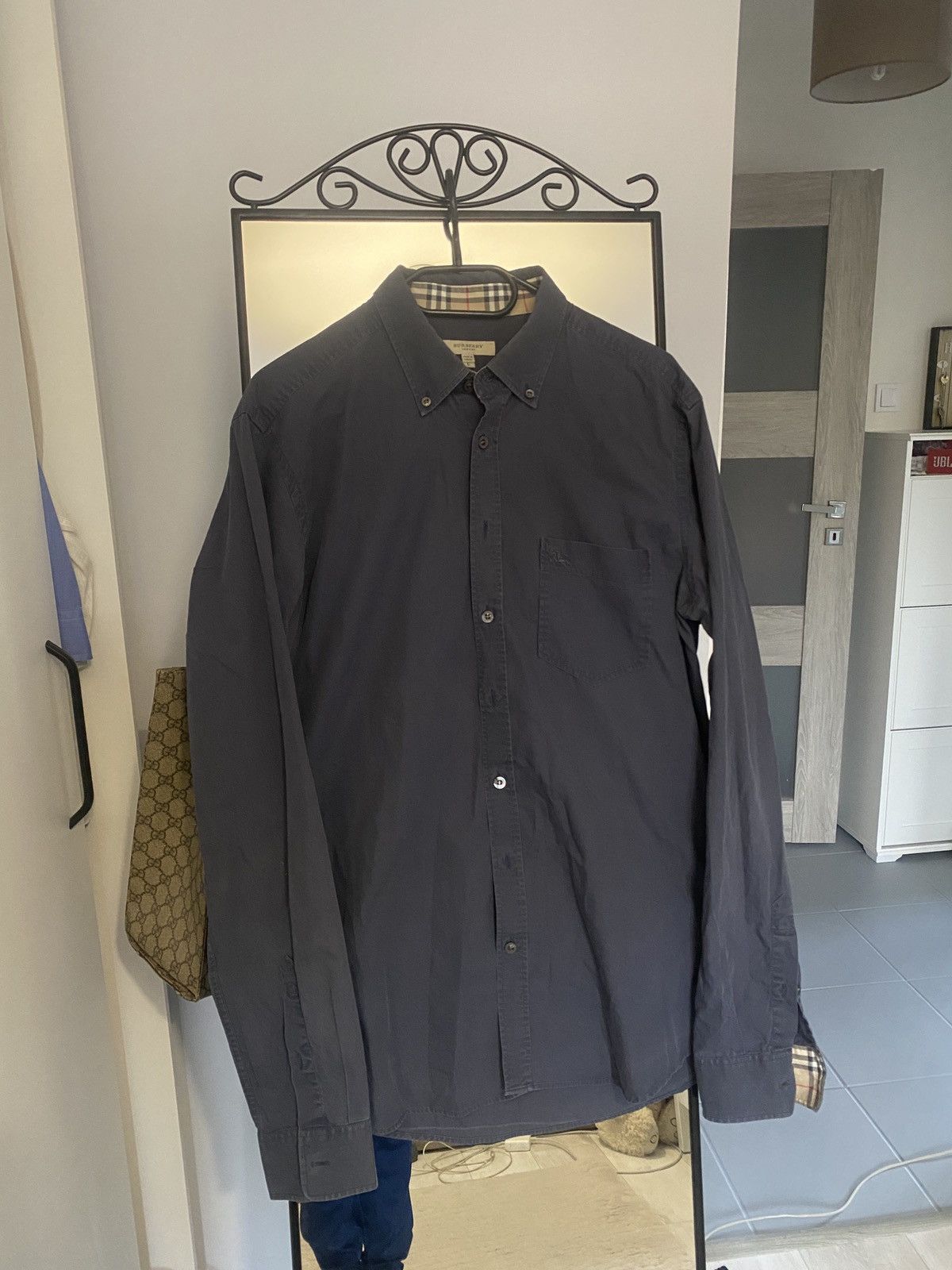 Burberry Luxury Vintage pattern on cuffs burberry shirt button up Size US L / EU 52-54 / 3 - 5 Thumbnail