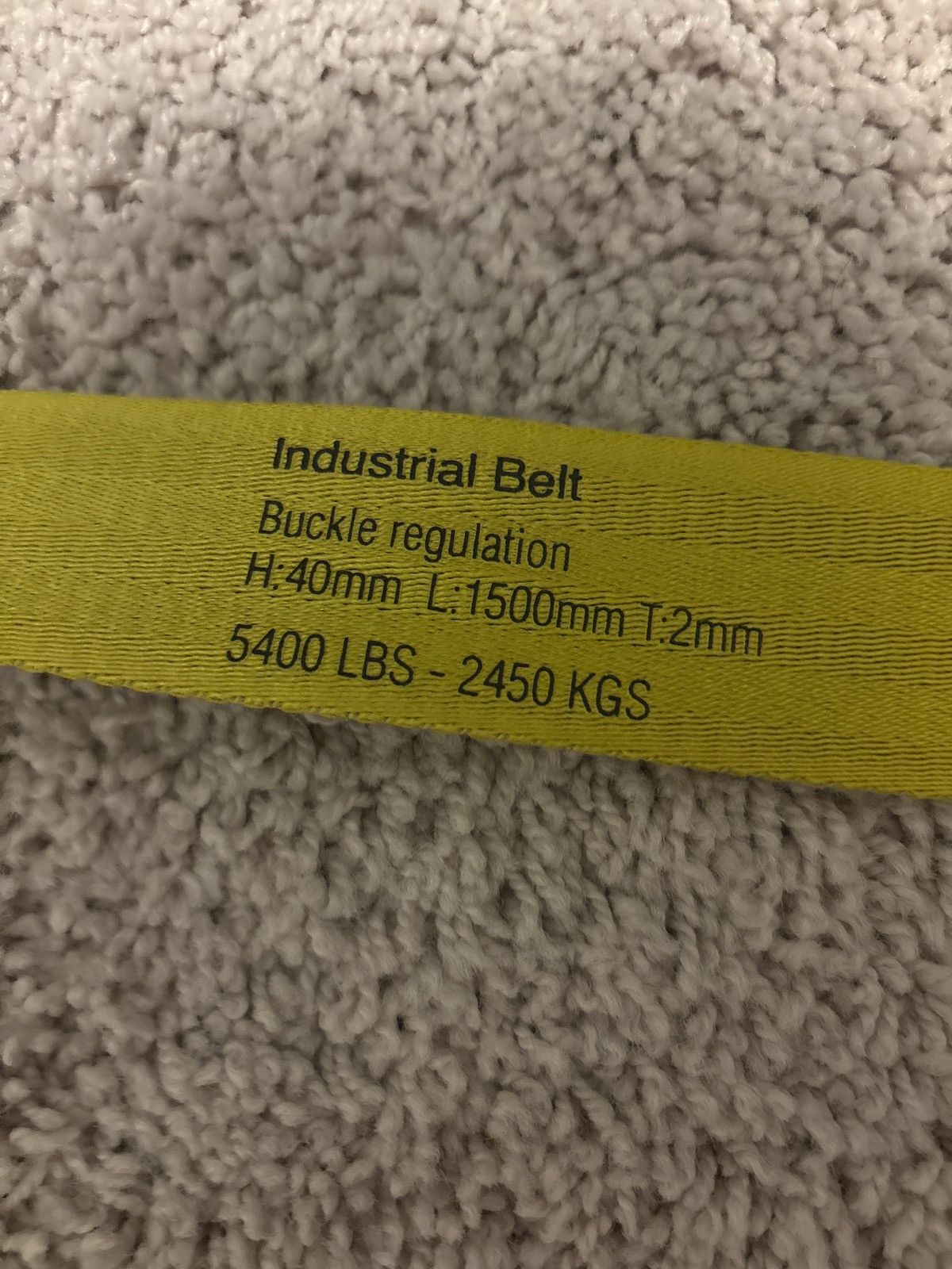 Off-White Off white industrial belt Size ONE SIZE - 3 Thumbnail