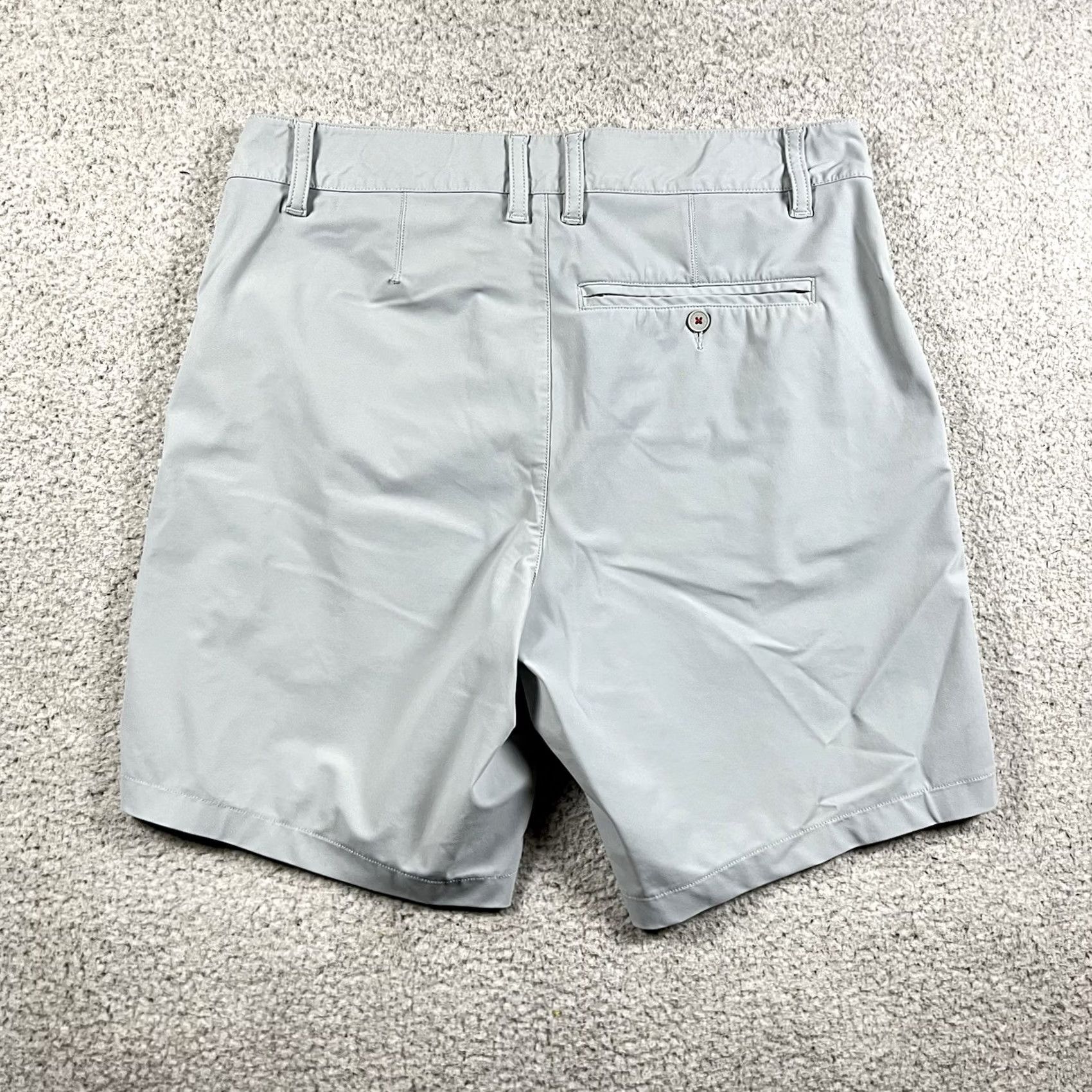 Rhone Rhone Shorts Mens Gray Chino 28 Size Regular Stretch Fashion Workwear Pockets Zipper Pop Size US 28 / EU 44 - 3 Thumbnail