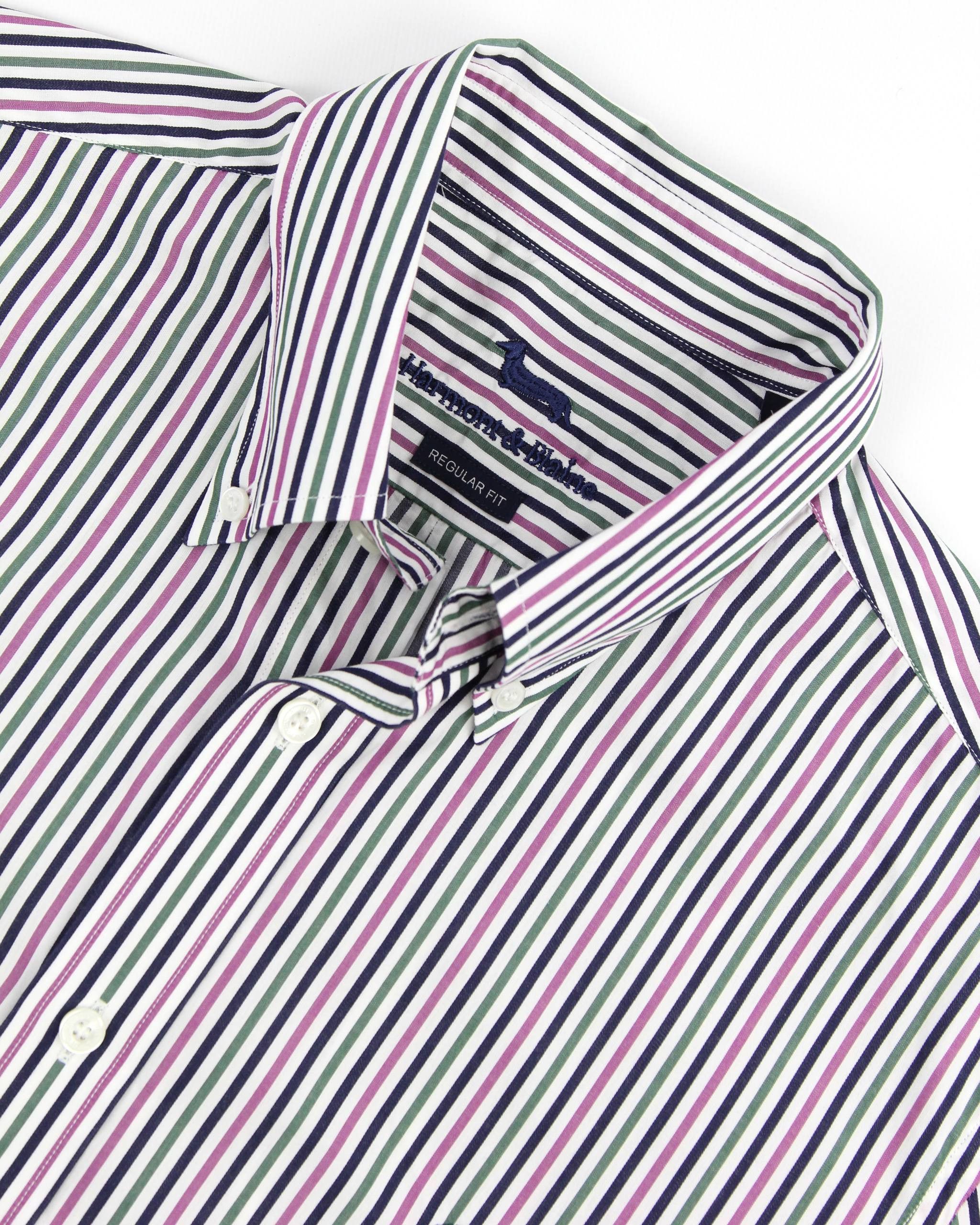 Harmont & Blaine HARMONT&BLAINE Striped shirt with logo Size US XL / EU 56 / 4 - 8 Thumbnail