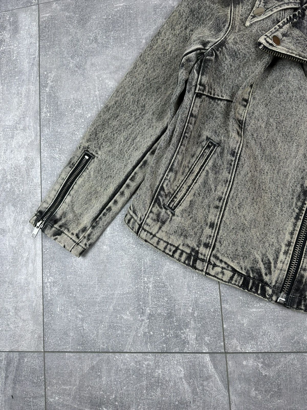 Levi's Levis Women’s Denim Rider Retro Silver Jacket Size XS / US 0-2 / IT 36-38 - 9 Thumbnail