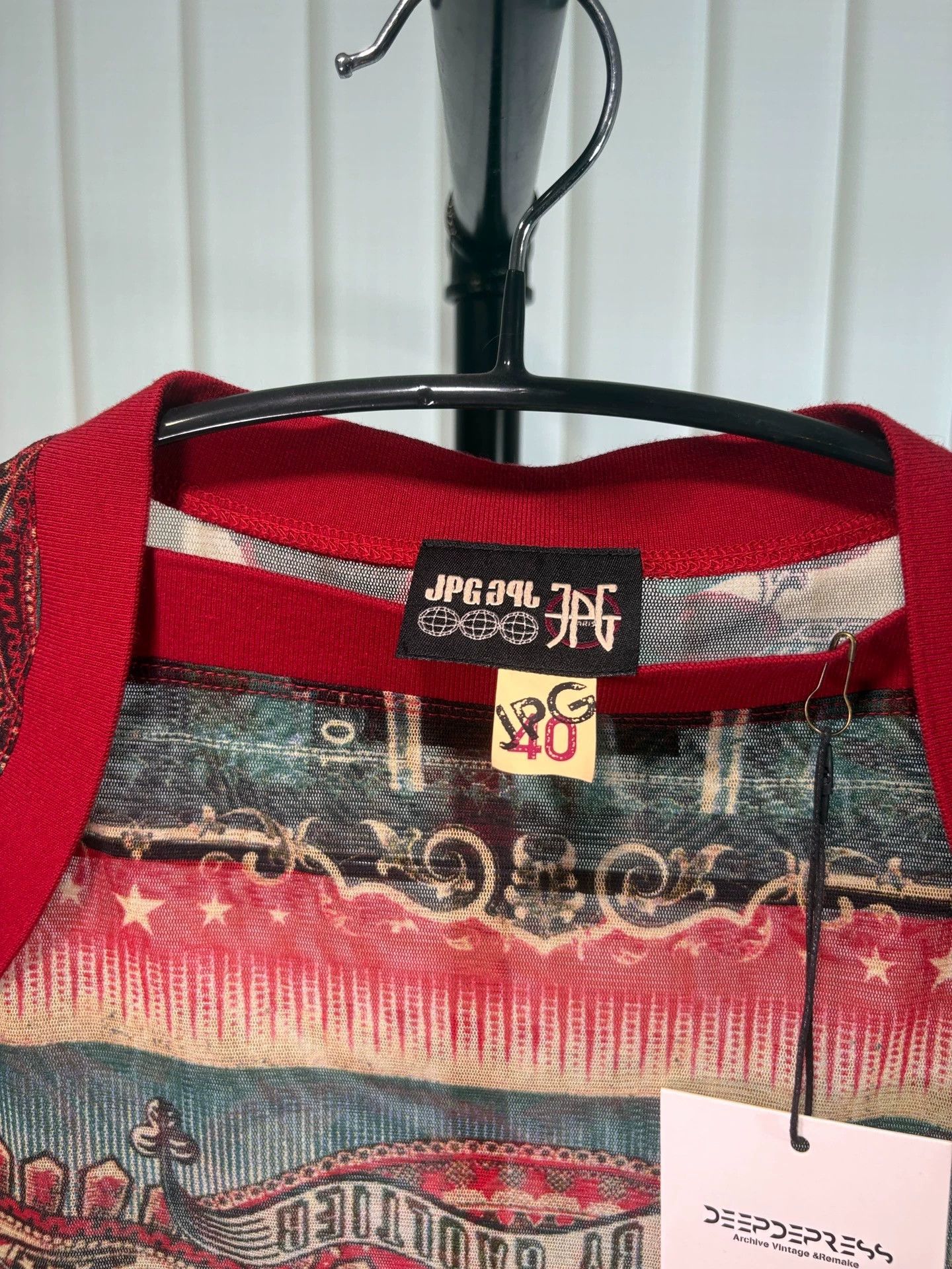 Jean Paul Gaultier Jean Paul Gaultier Ind Port Tulle LS Orange 40 Size S / US 4 / IT 40 - 3 Thumbnail