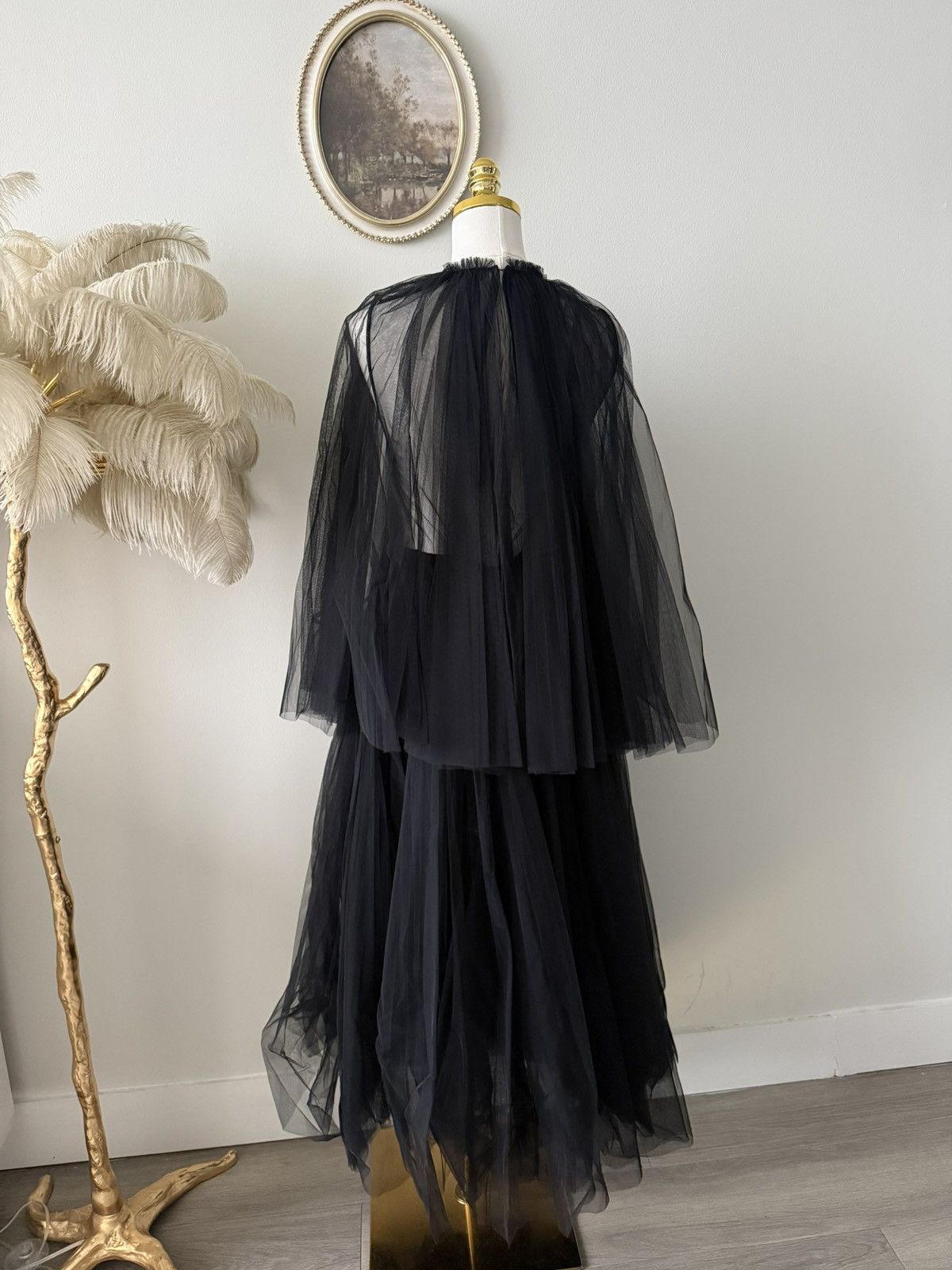 Dolce & Gabbana Tulle dolce & gabbana midi dress Size S / US 4 / IT 40 - 3 Thumbnail