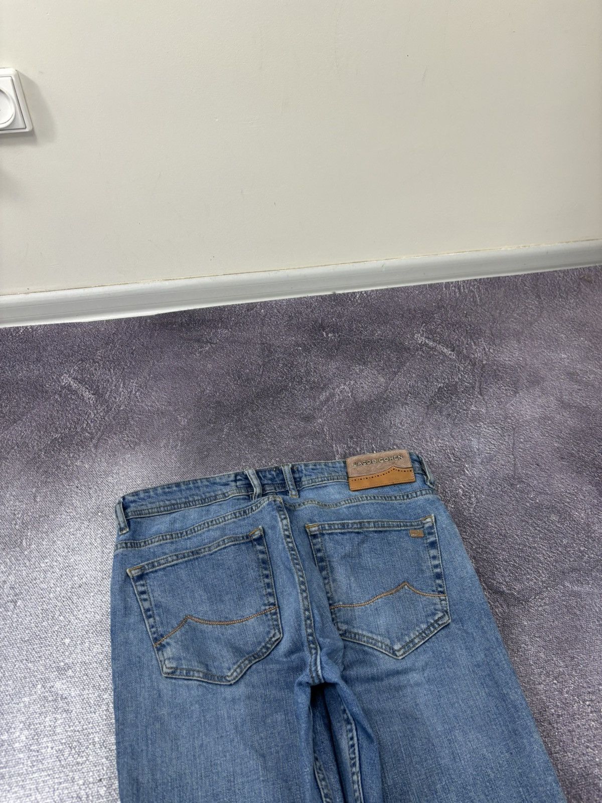 Jacob Cohen Jacob Cohen Limited Edition Men’s Italian Blue Denim Jeans Size US 32 / EU 48 - 4 Thumbnail