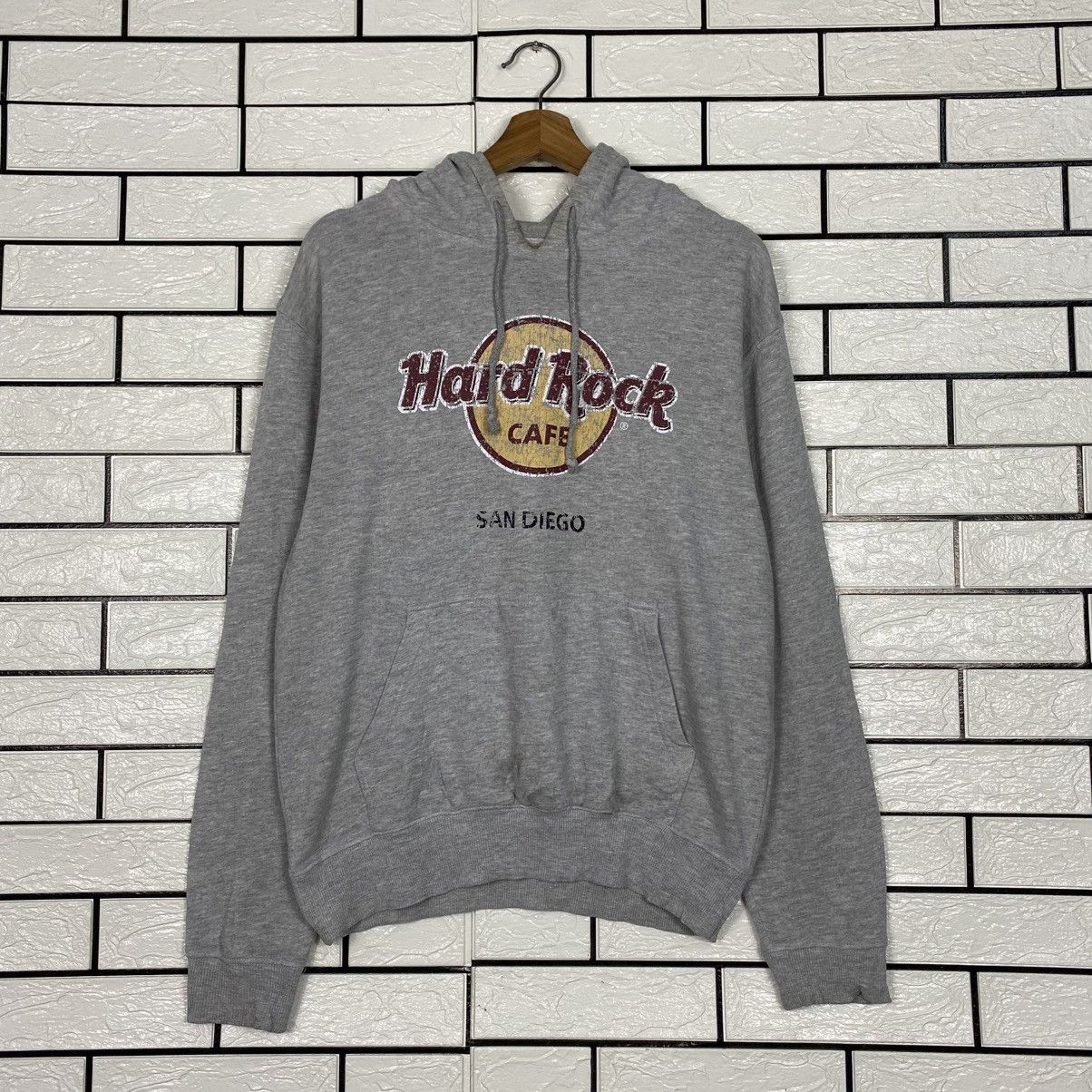 Japanese Brand Vintage Hoodie Pull Over Hard Rock Big Logo Size US M / EU 48-50 / 2 - 13 Thumbnail