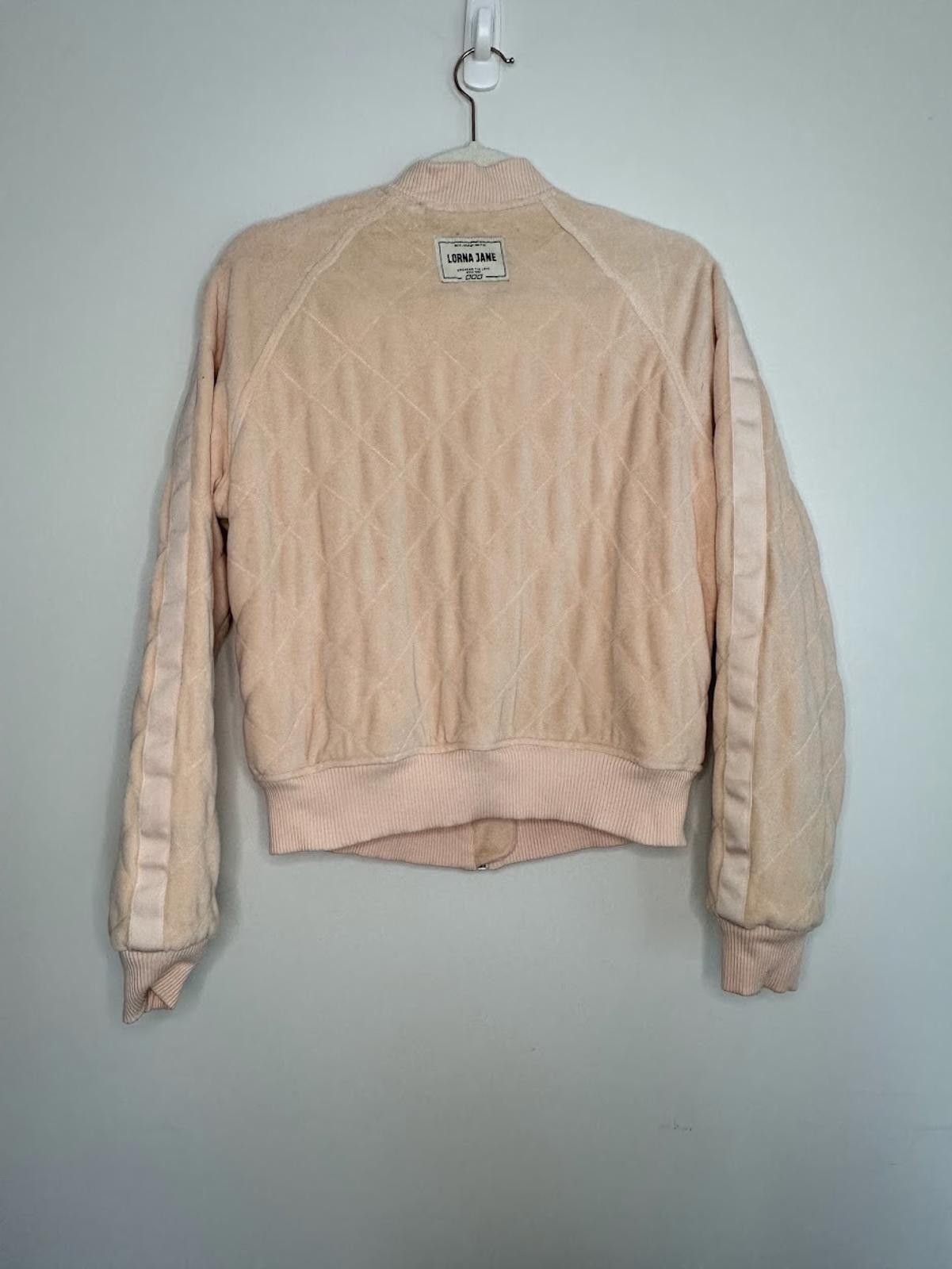 Other Lorna Jane Pink Quilted Bomber Jacket - Sz. M Size M / US 6-8 / IT 42-44 - 2 Thumbnail