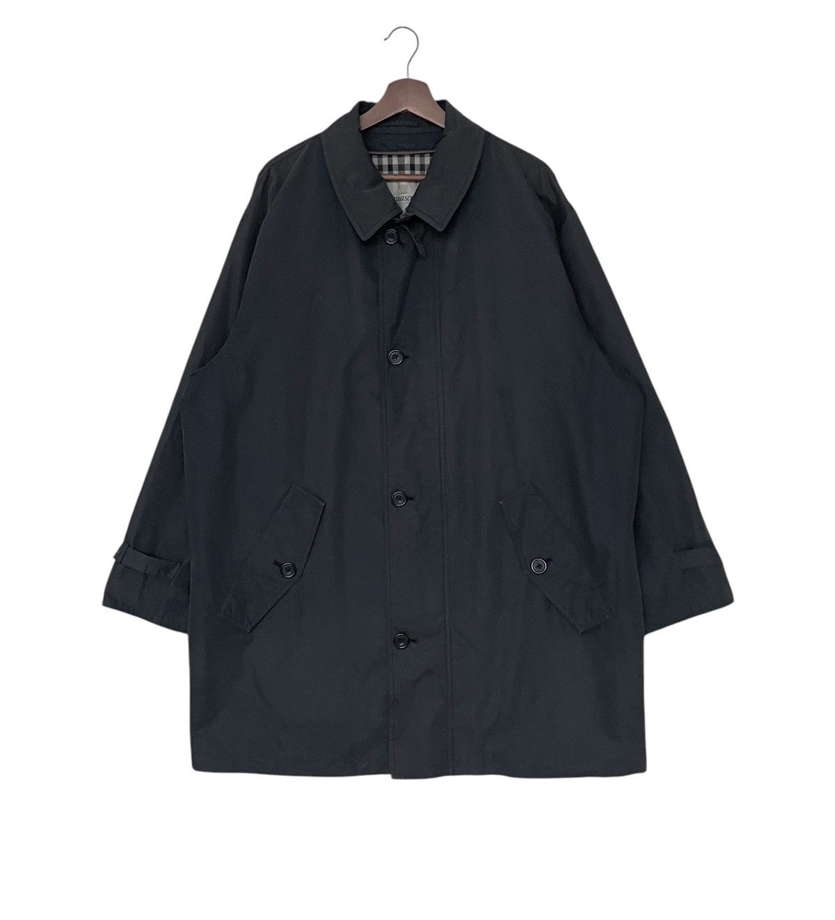 Aquascutum × Designer × Vintage Vintage Japanese Brand Aquascutum Trench Coat 1990s Size US L / EU 52-54 / 3 - 1 Thumbnail