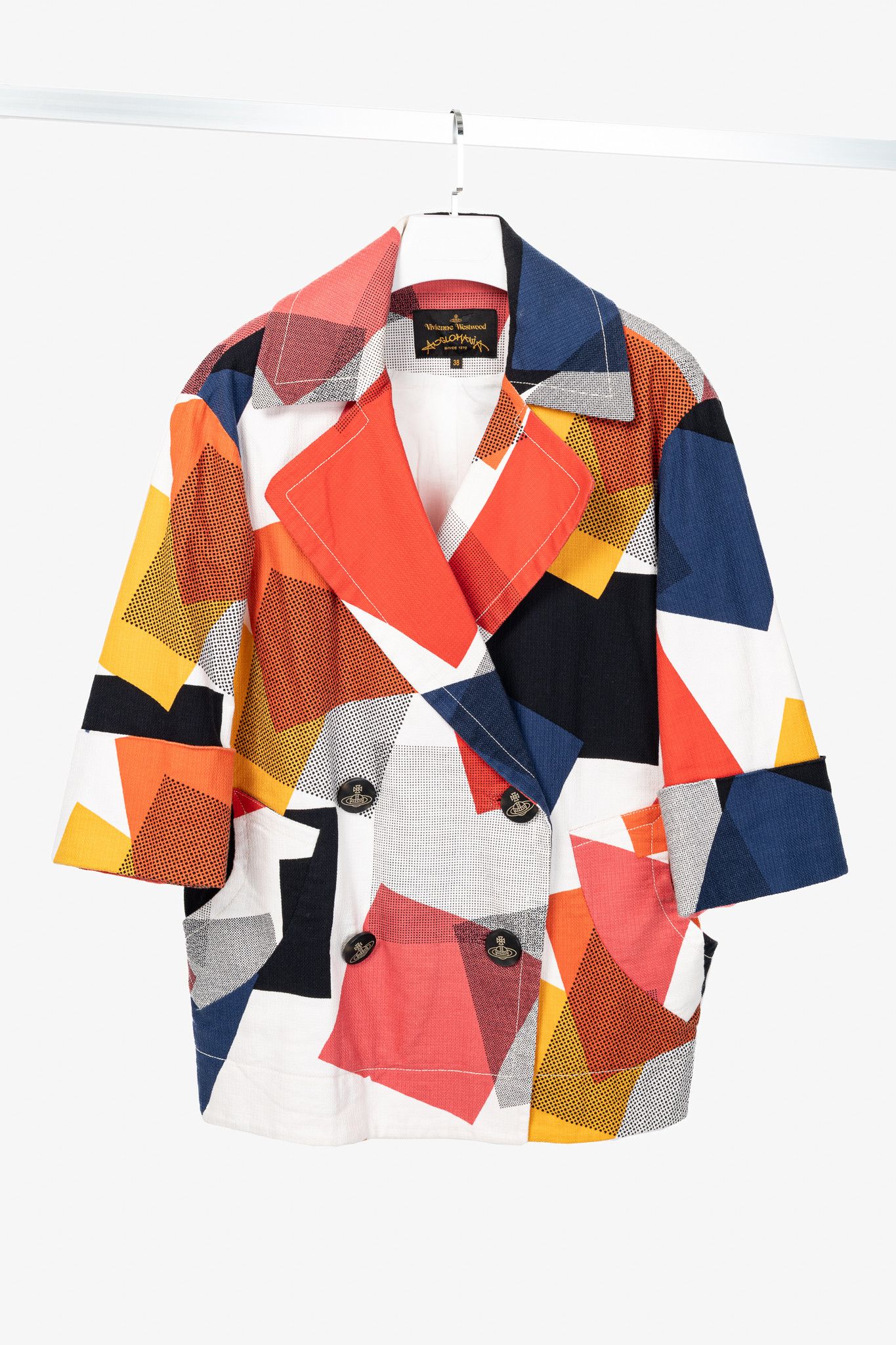 Vivienne Westwood Vivienne Westwood Anglomania Geometric Oversized Jacket Size XS / US 0-2 / IT 36-38 - 1 Thumbnail