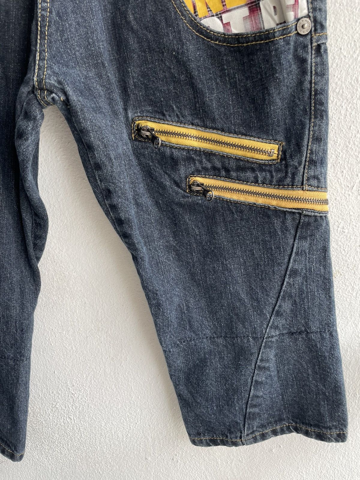 Hysteric Glamour × Japanese Brand Y2k Nylaus jeans Double Waist Ankle denim American state Size US 30 / EU 46 - 6 Thumbnail