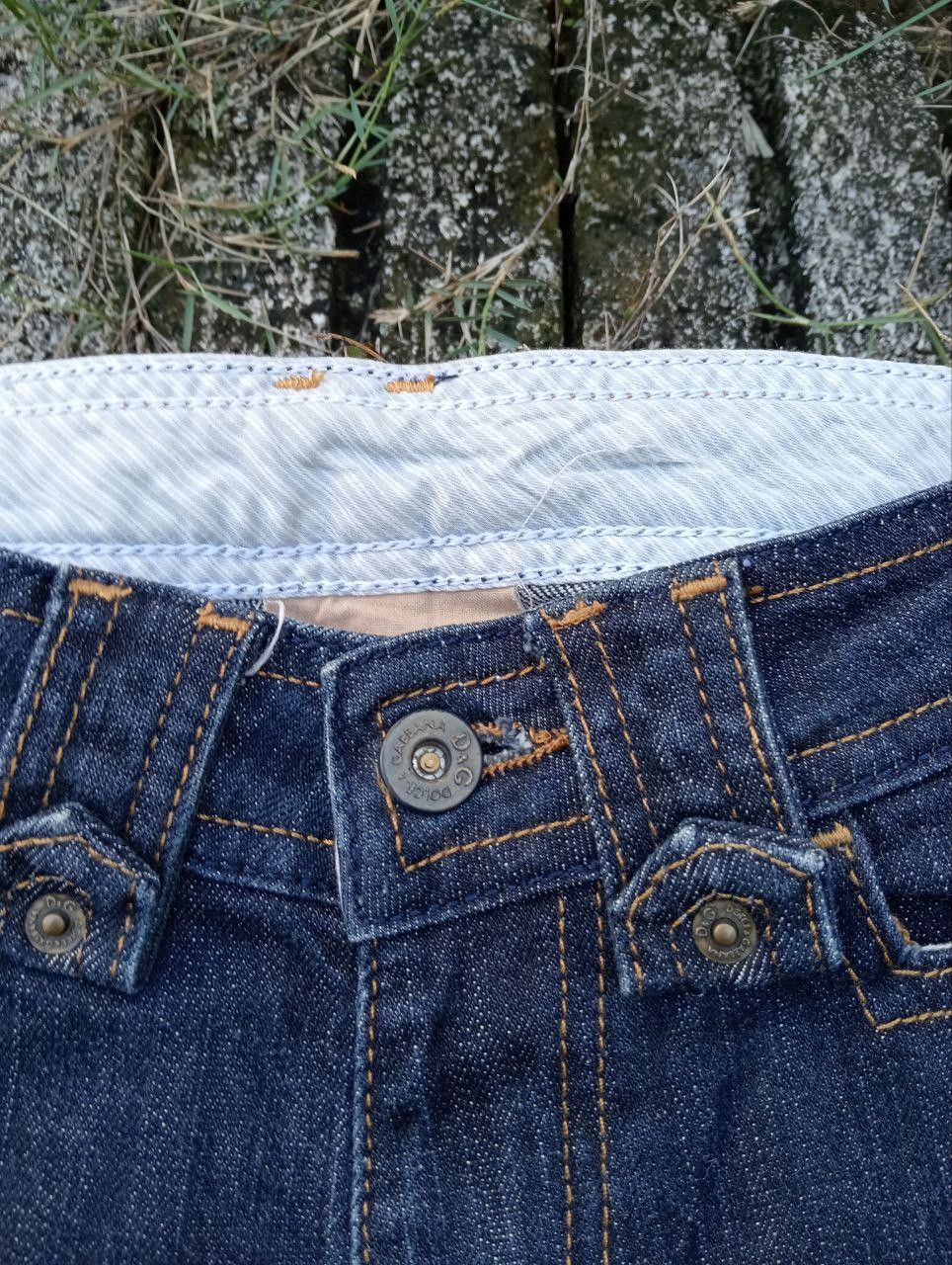 Dolce & Gabbana Vintage Dolce & Gabbana Lovely Regular Jeans Size 24" / US 00 / IT 34 - 6 Thumbnail