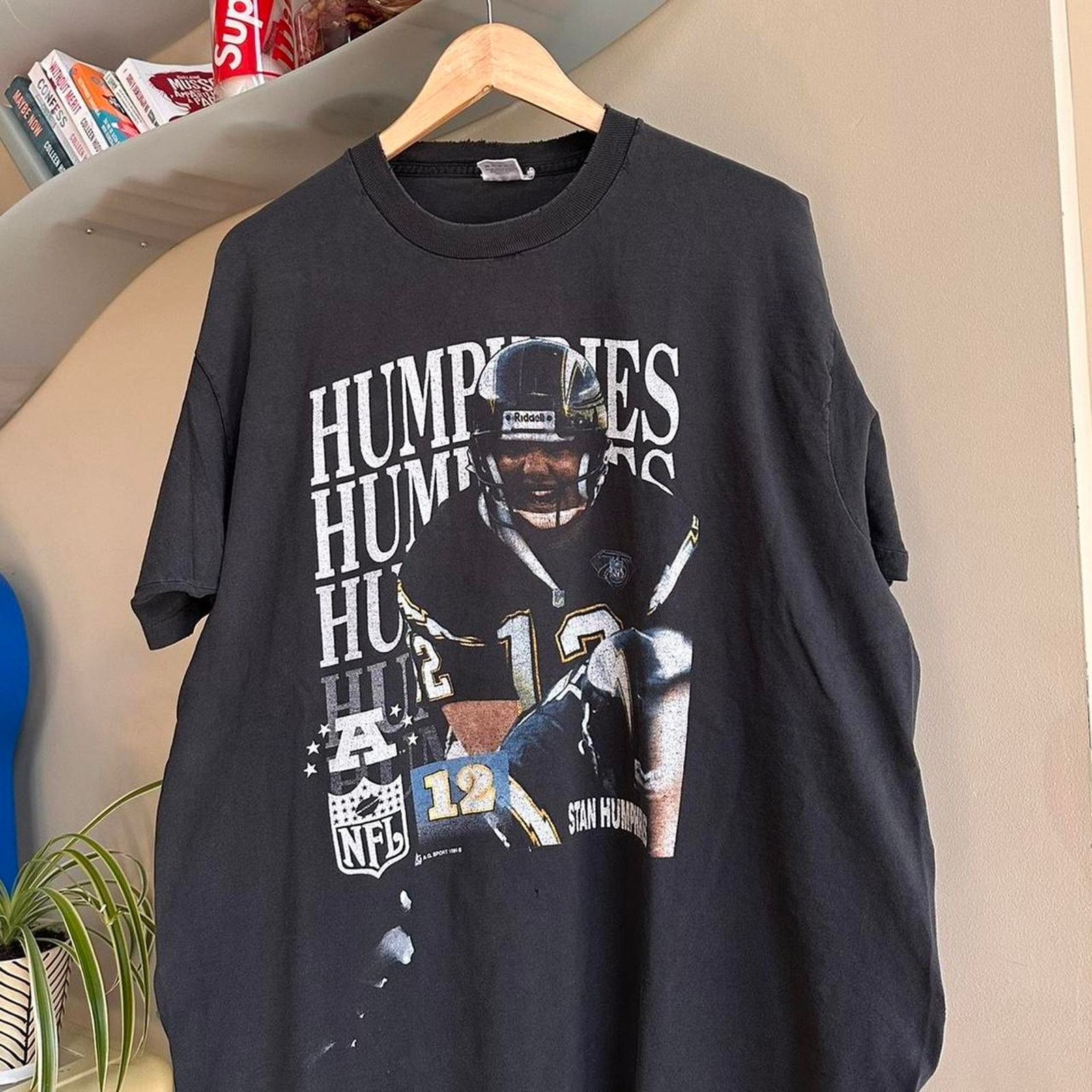 Fruit Of The Loom × NFL × Vintage Vintage 1995 Stan Humphries Chargers Shirt Size US XL / EU 56 / 4 - 2 Thumbnail