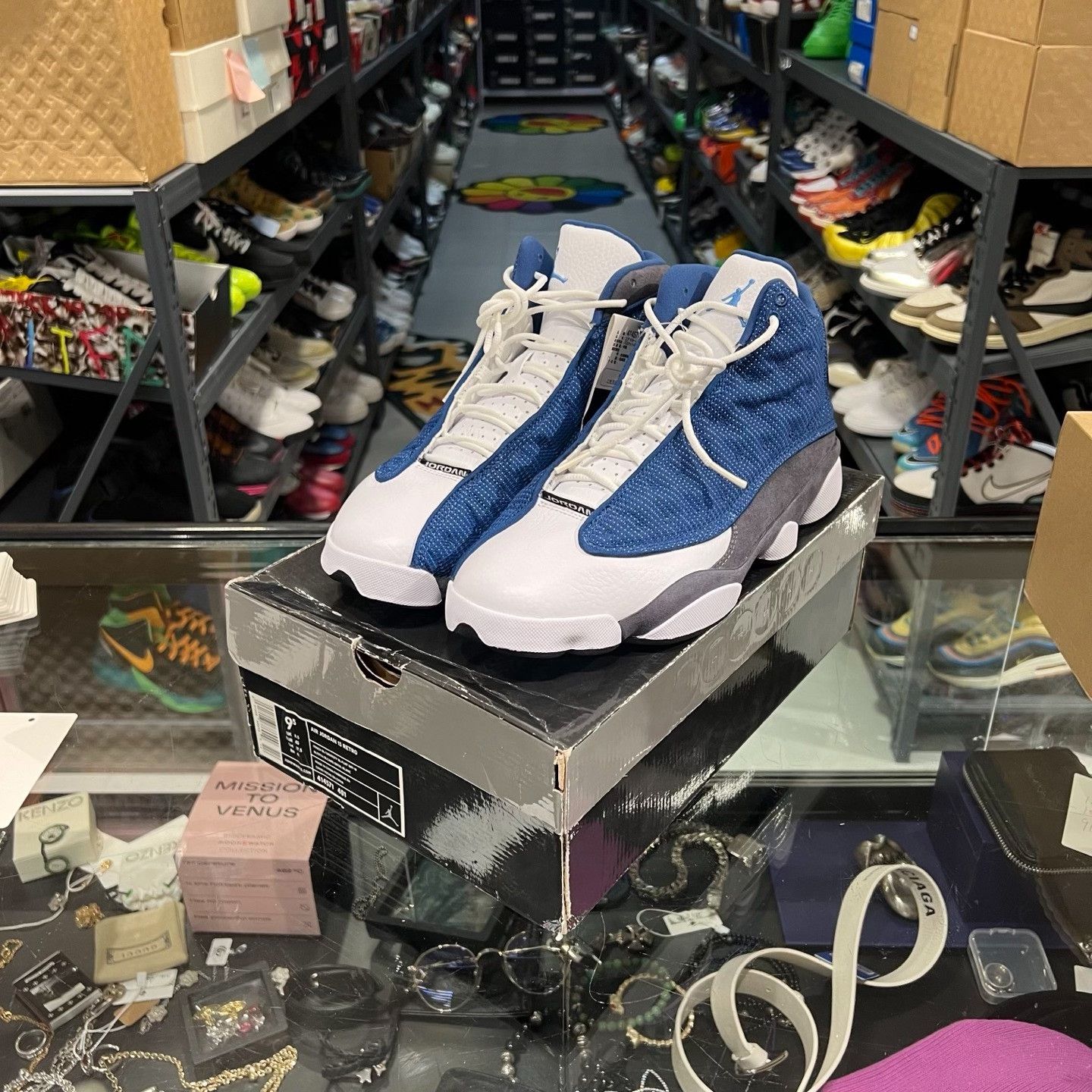 Nike Nike Blue Lowtop Sneakers 10 Men Size US 10 / EU 43 - 1 Thumbnail