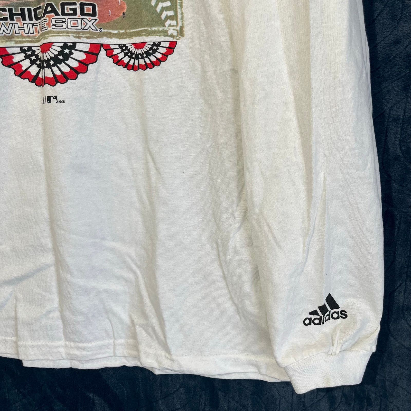 Adidas Vintage Adidas 2005 Chicago White SOX World Series Champions Size US M / EU 48-50 / 2 - 2 Thumbnail