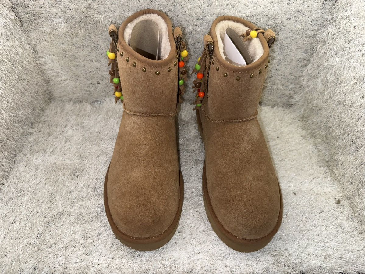Other ONEONE NINENINE PARIS Bazo Surfer Beaded Boots Size US 12 / EU 45 - 2 Thumbnail
