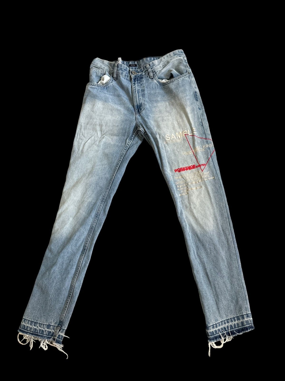 Val Kristopher Factory Denim Sample V2 Size US 30 / EU 46 - 1 Thumbnail