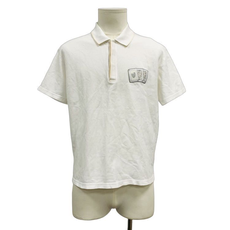 Dior Dior Embroidered Card Polo Shirt Size M Size US M / EU 48-50 / 2 - 1 Thumbnail