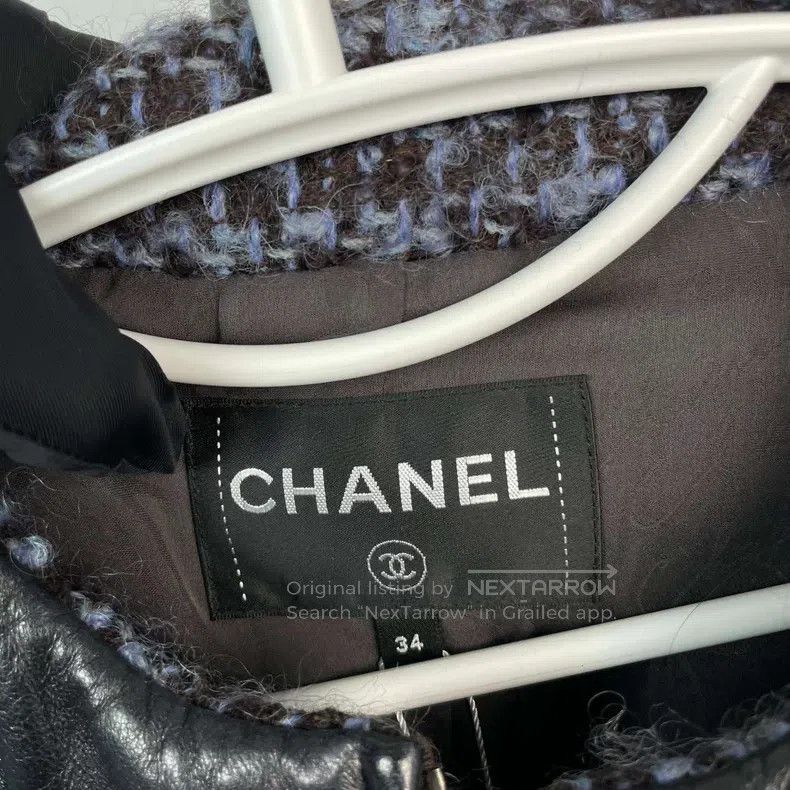 Chanel Chanel Greek series tweed zipper jacket Size XXS / US 00 / IT 34 - 3 Thumbnail