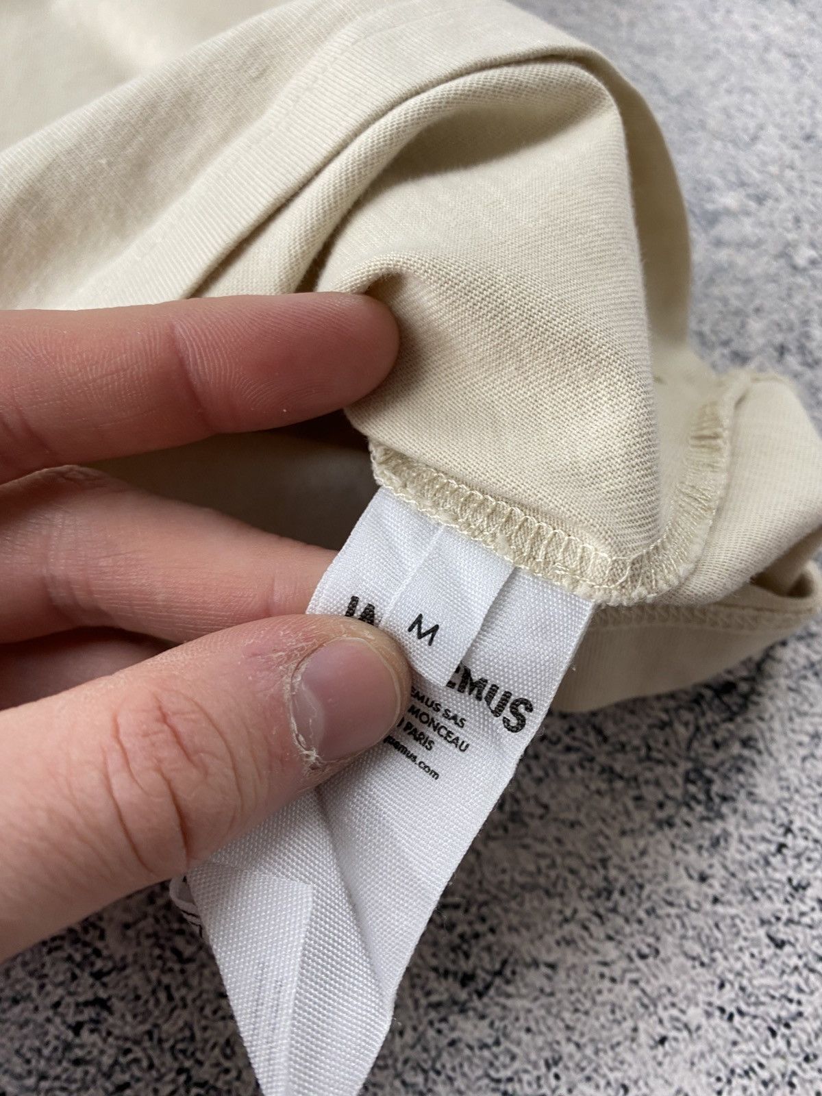 Jacquemus Rare Jacquemus Hype Beige Tee Size US M / EU 48-50 / 2 - 14 Thumbnail