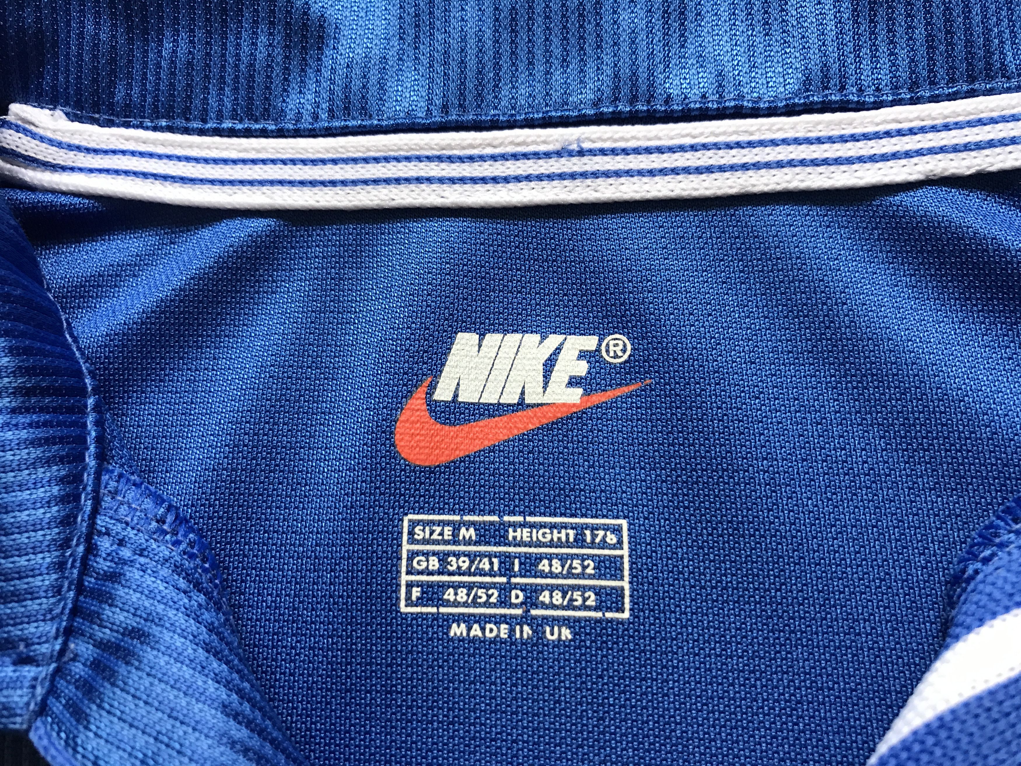 Nike × Vintage Vintage Nike Italy National Team Football Shirt 1997-1998 Size US M / EU 48-50 / 2 - 7 Thumbnail