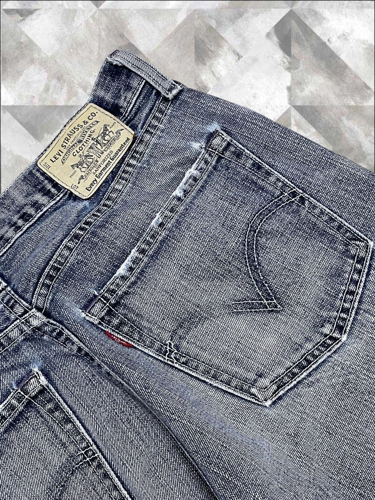 Levi's Vintage Clothing Vintage 1990s Designer Levis 502 Distressed Style Denim Size US 30 / EU 46 - 15 Thumbnail