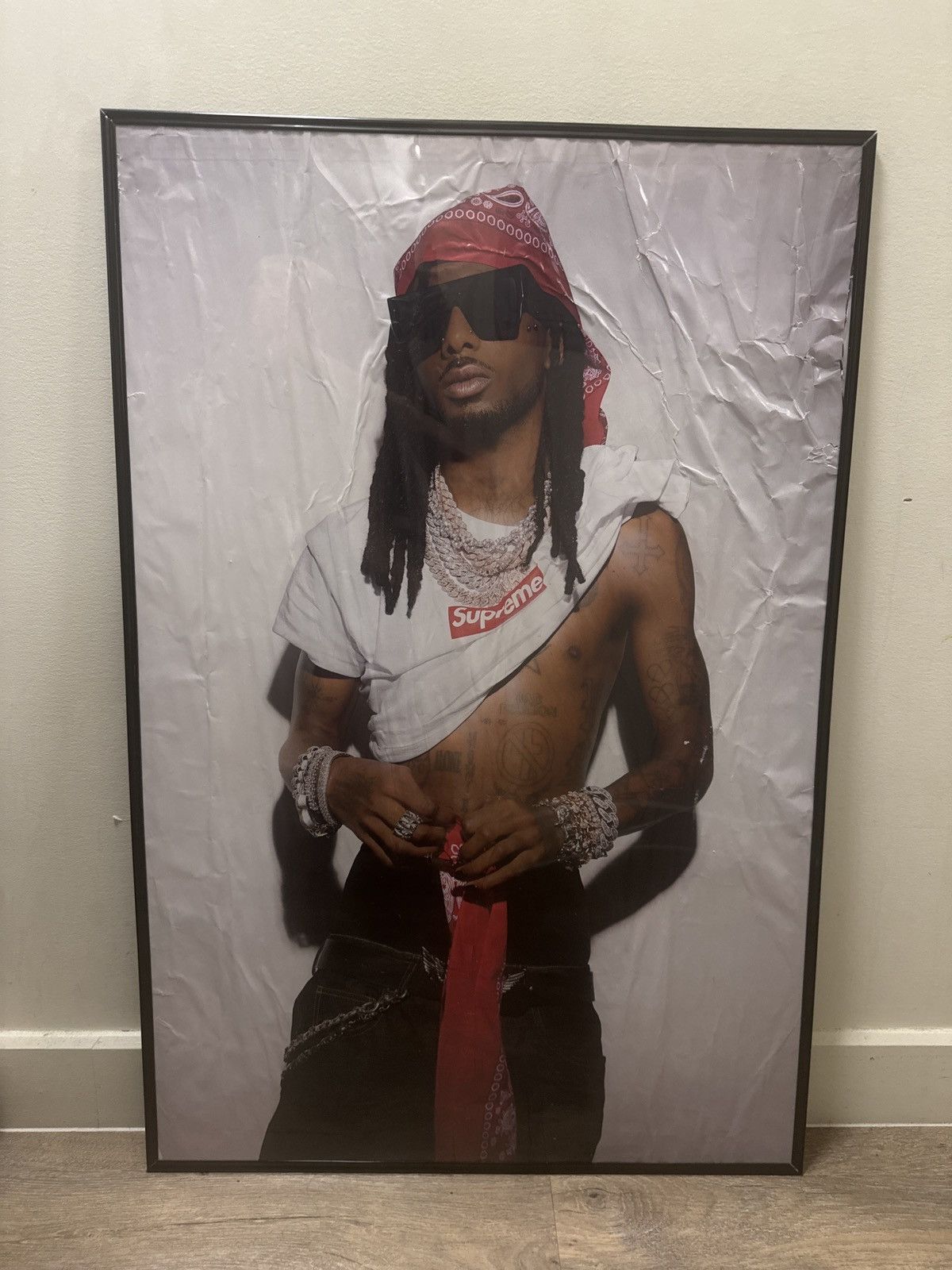 Supreme Playboi Carti poster from nyc | Grailed