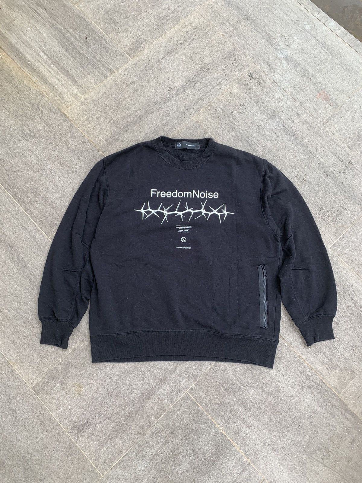 Undercover Gu & Undercover Freedom Noise Sweatshirt | Grailed