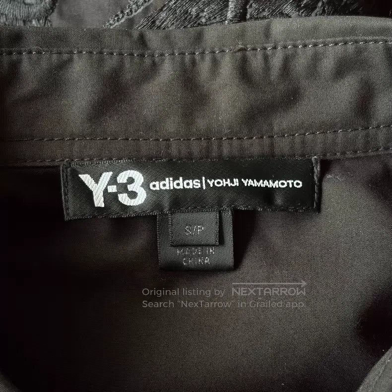 Yohji Yamamoto Yohji Yamamoto 23ss Rampage Black Crow Zipper Shirt Size US S / EU 44-46 / 1 - 7 Thumbnail