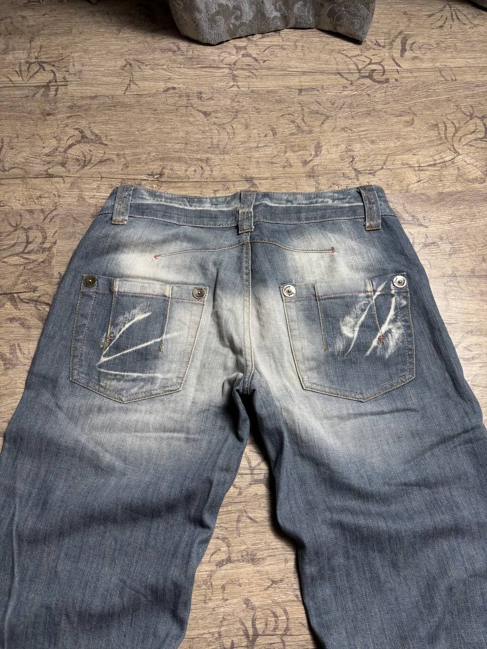 GOSTAR DE FUGA 2000's Flare GOA LGB type! Y2K Japan Denim Jeans Size US 31 - 8 Thumbnail