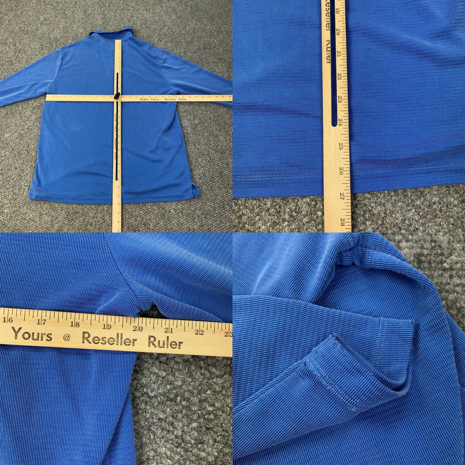 Tommy Bahama VINTAGE Tommy Bahama Island Zone Polo Shirt Mens Medium Blue Long Sleeve Modal Size US M / EU 48-50 / 2 - 8 Thumbnail