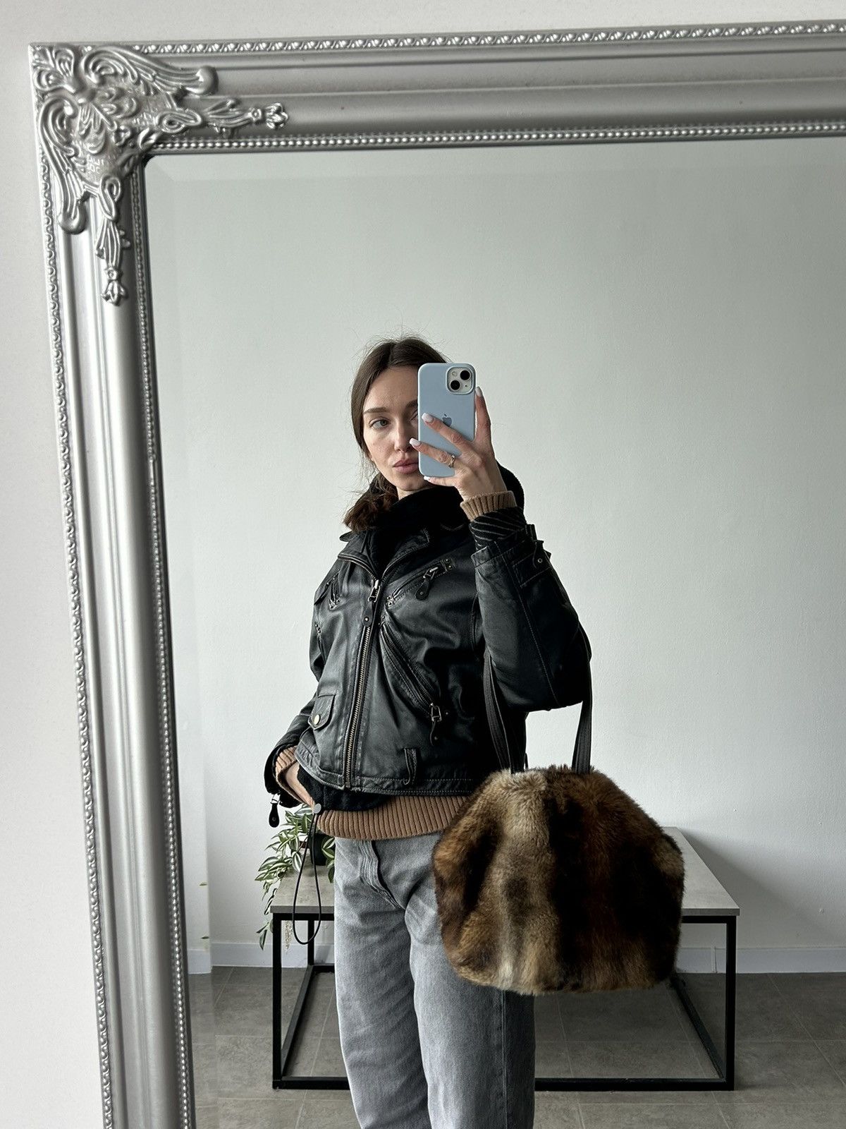 Vintage Vintage fur faux Y2K bag Size ONE SIZE - 8 Thumbnail