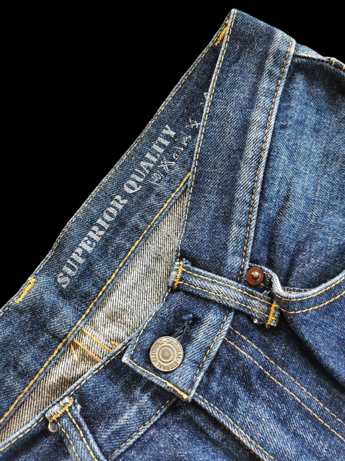 Eternal Deep Blue Eternal Clothing Original Selvedge Size US 31 - 5 Thumbnail