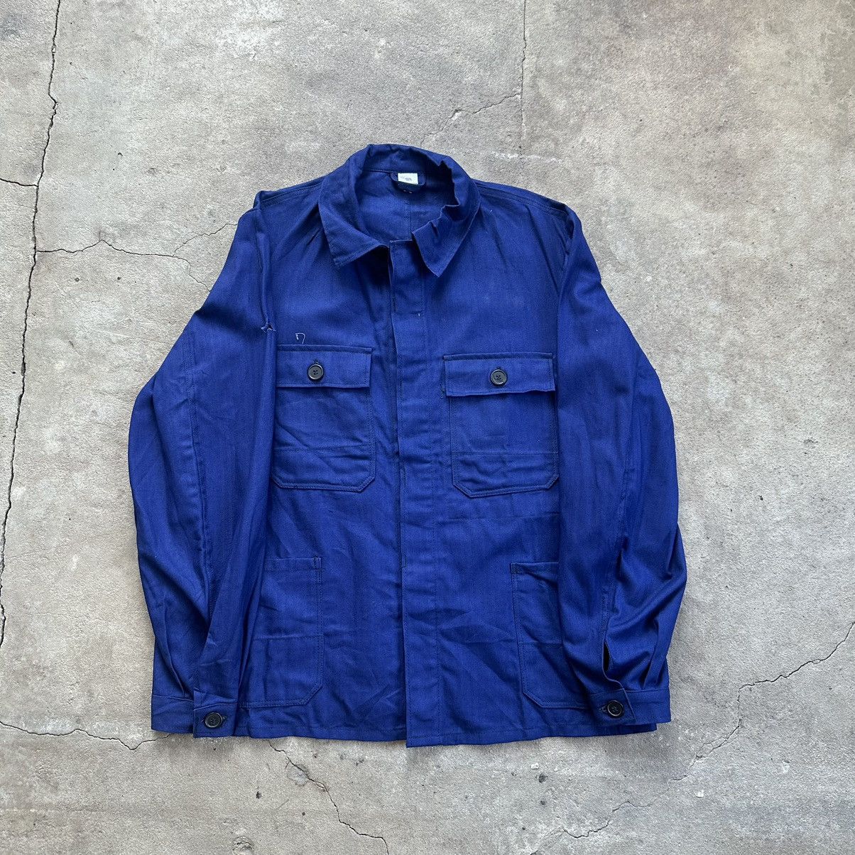 Le Laboureur Vintage Sanfor utility chore work French jacket Size US M / EU 48-50 / 2 - 1 Thumbnail