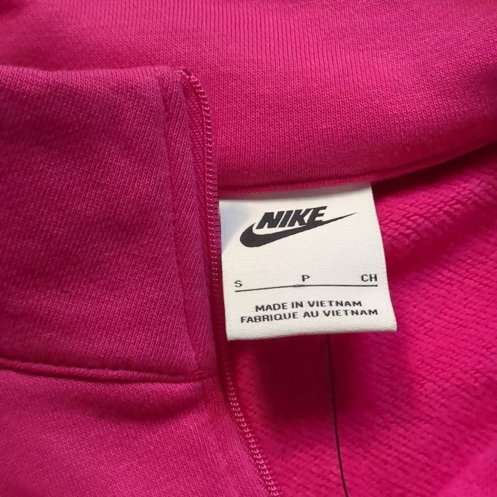 Nike Nike pink long sleeve sweatshirt romper size small Size 30" / US 8 / IT 44 - 7 Thumbnail