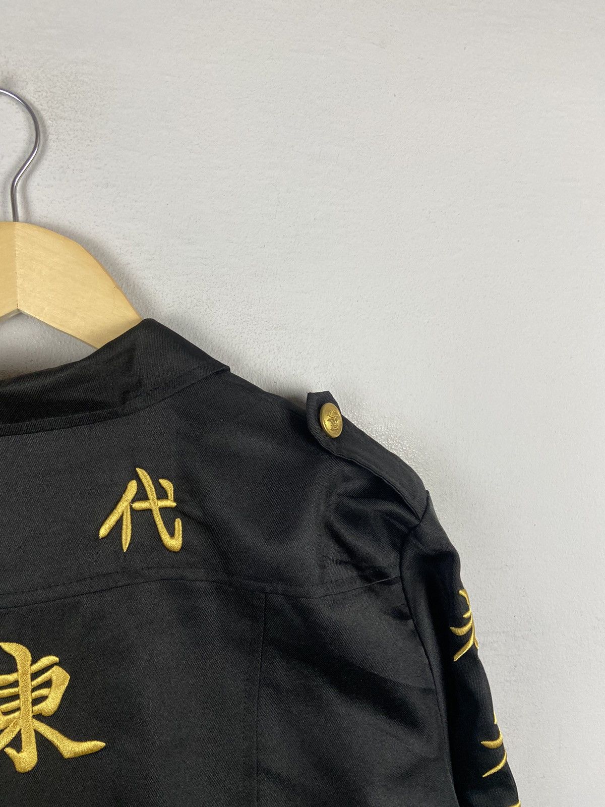 Japanese Brand VINTAGE JAPAN SCRIPT YAKUZA JACKET Size US XL / EU 56 / 4 - 4 Thumbnail