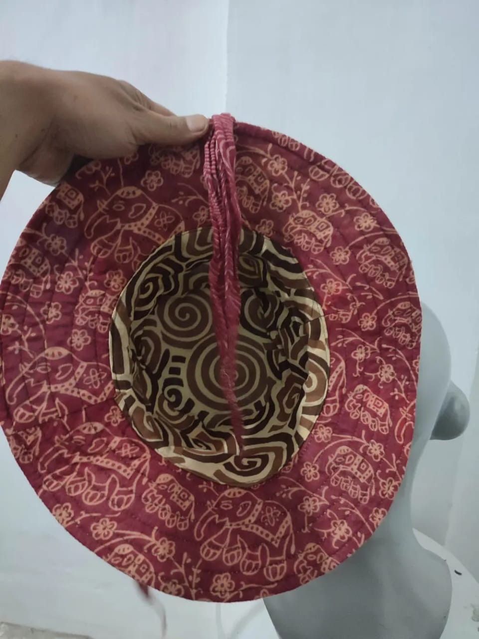 Other Unknown Japanese Patchwork Bucket Hats Size ONE SIZE - 8 Thumbnail