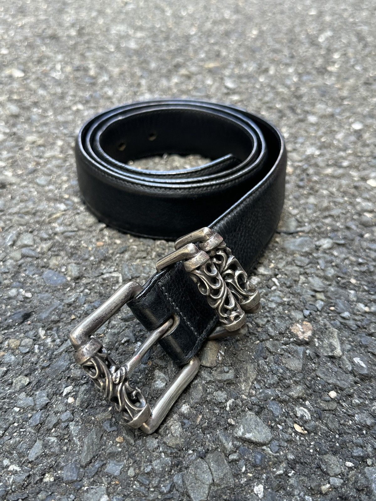 Chrome Hearts Chrome Hearts Roller Belt Size 38 - 3 Thumbnail