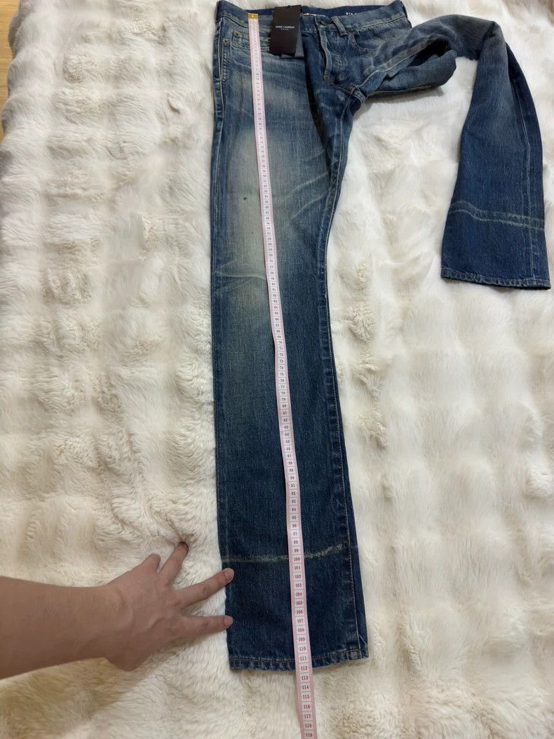 Saint Laurent Paris Saint Laurent Paris Slim Worn Jeans 2505-Nextarrow Size US 27 - 8 Thumbnail