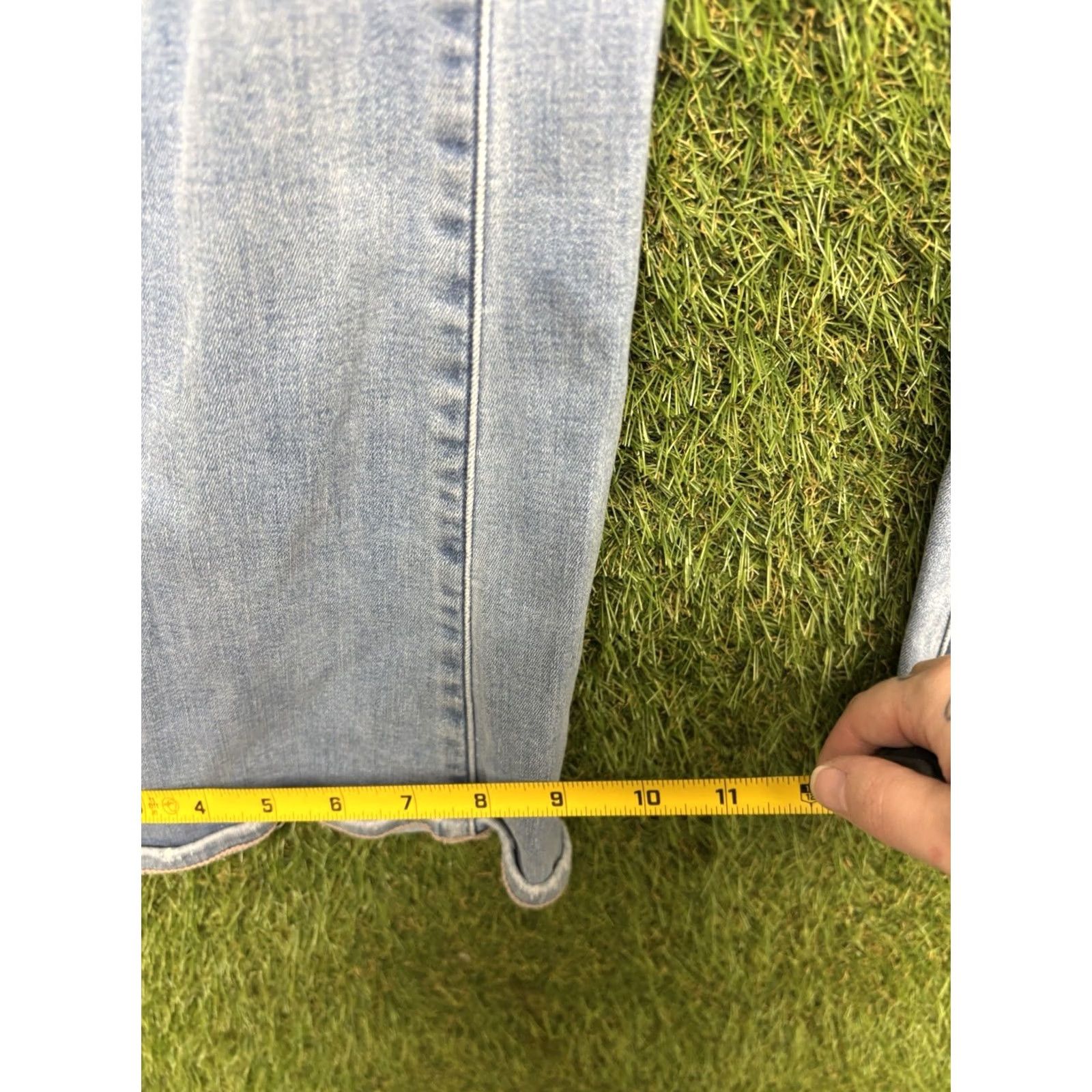 American Eagle Outfitters VINTAGE? No. American Eagle Outfitters Jeans Women 2 Flared High Rise 2 Curvy Next Level Stretch Denim Blue 5-Pocket Regular Waist 26in 29in Inseam Size 26" / US 2 / IT 38 - 7 Thumbnail
