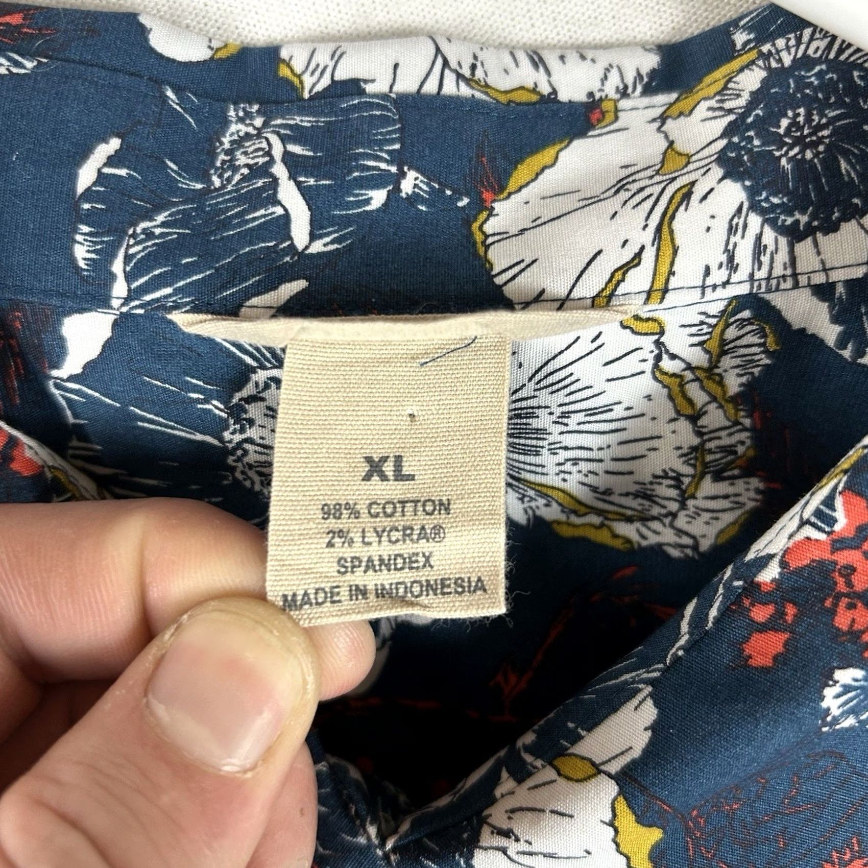 Vintage Duluth Button-Up Shirt Mens XL Blue Floral Long Sleeve Casual Top Summer Size US XL / EU 56 / 4 - 4 Thumbnail