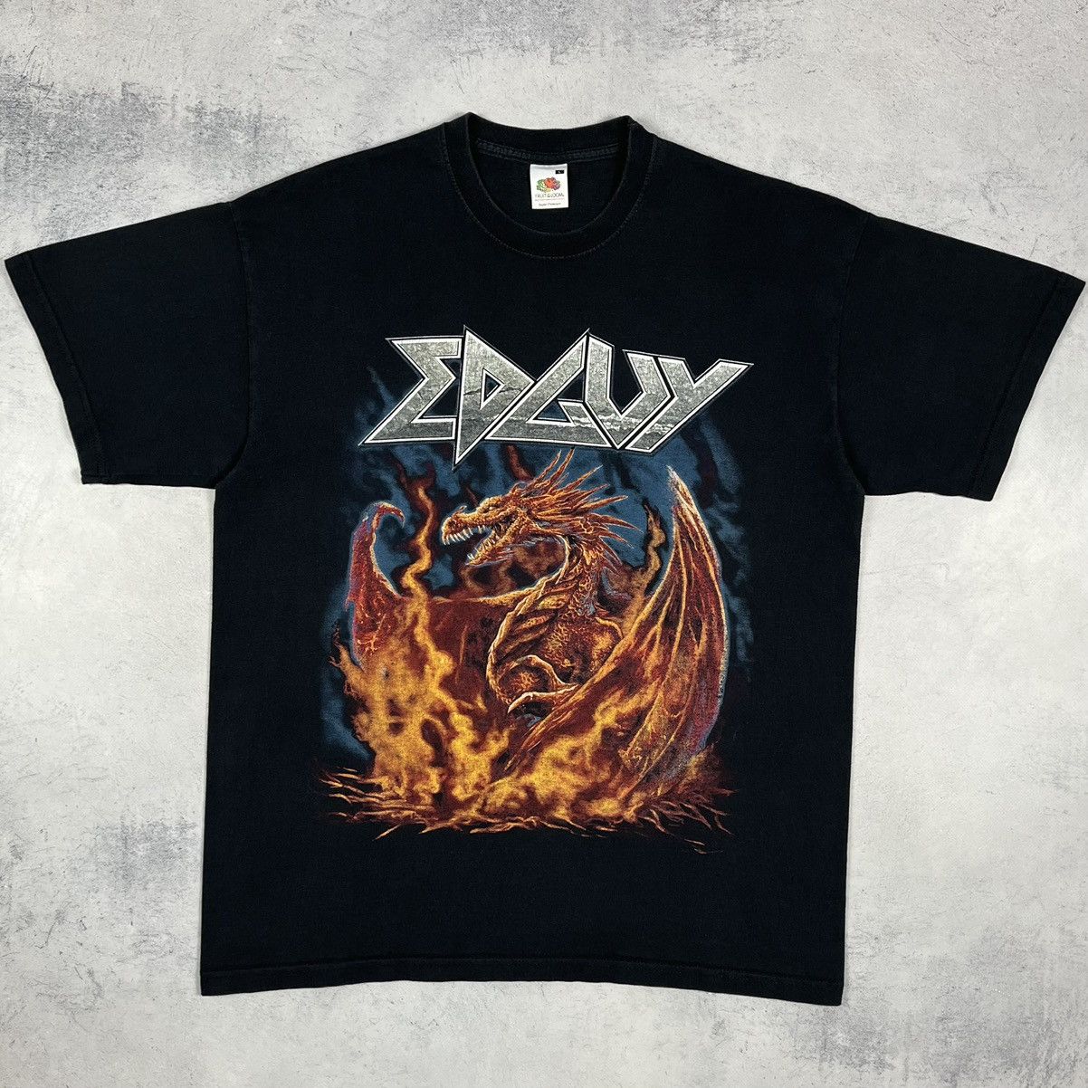 Band Tees Vintage Edguy “Rocket Ride” Tour Rock Band T shirt 2006 Size US L / EU 52-54 / 3 - 2 Thumbnail