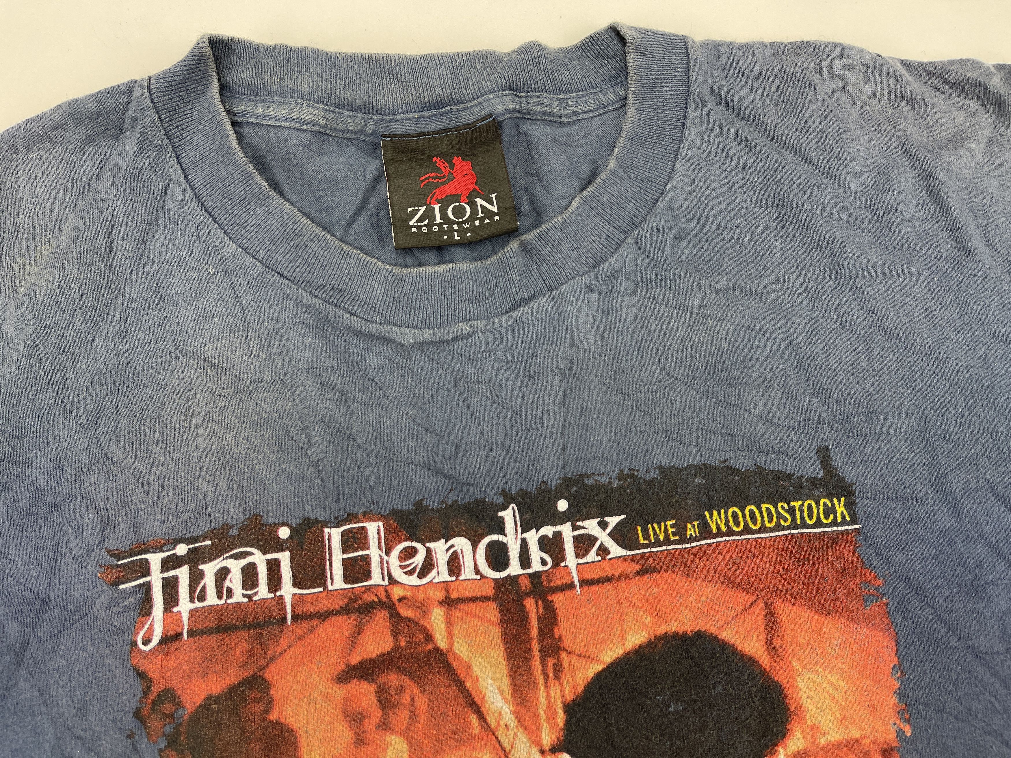 Band Tees × Jimi Hendrix JIMI HENDRIX T-Shirt, 2000, Zion Rootswear, vintage L Size US L / EU 52-54 / 3 - 8 Thumbnail