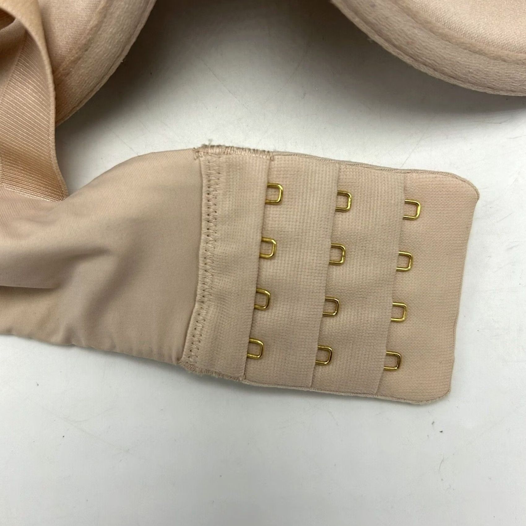 Vintage Third Love Bra 46 E 24 7 Classic Shirt Lined Underwire Beige 4 Hook Womens Size L / US 10 / IT 46 - 7 Thumbnail