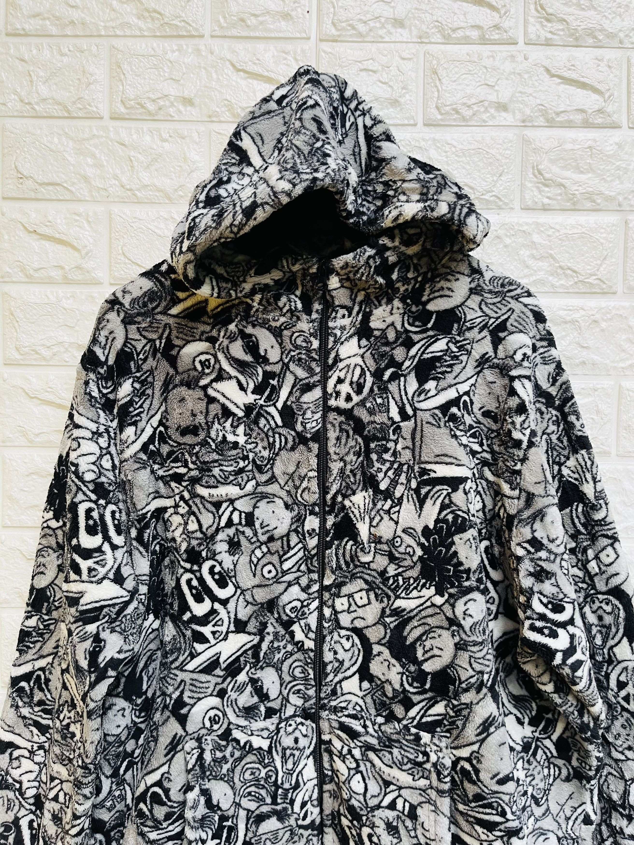 Japanese Brand × Vintage Vintage Monogram Cartoon Hip Hop Designer Fashion Size US L / EU 52-54 / 3 - 3 Thumbnail