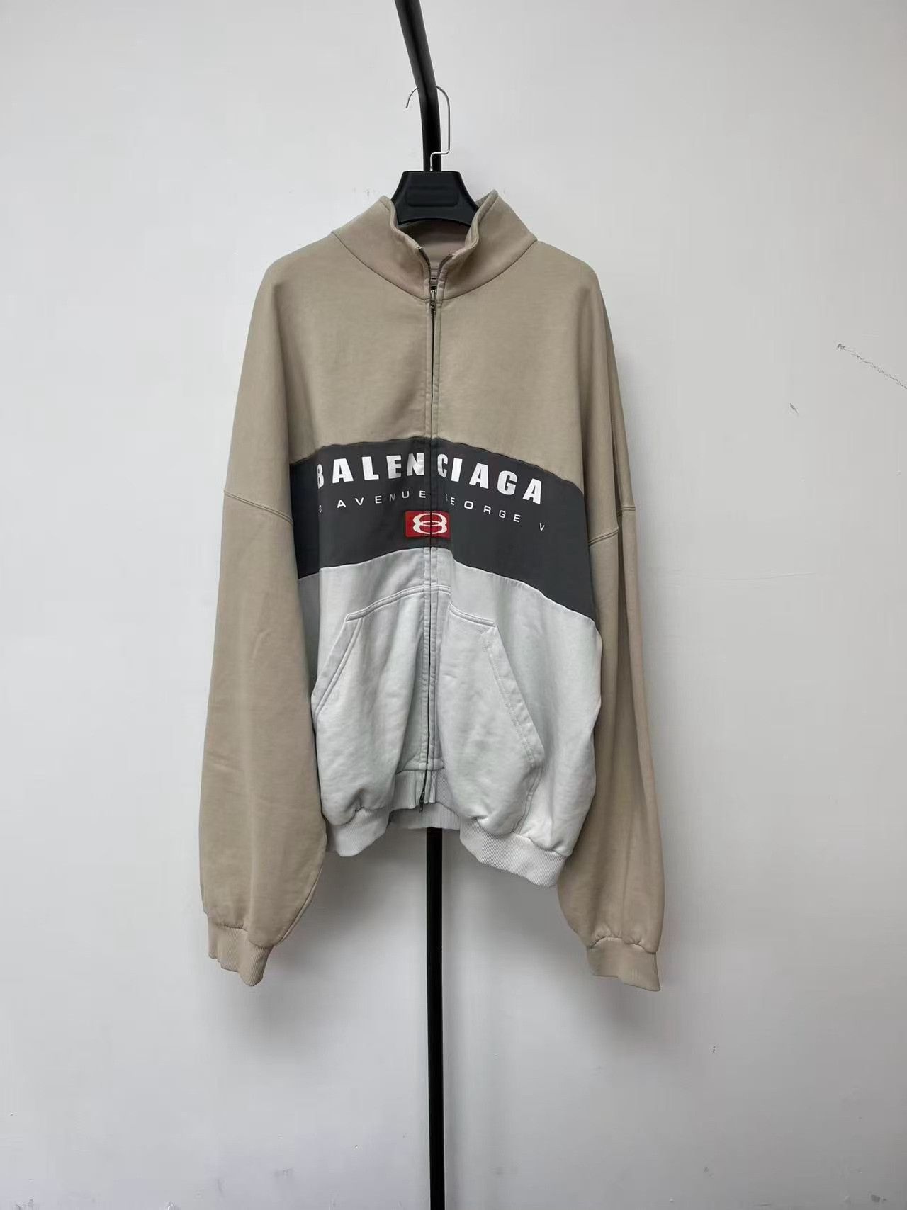 Balenciaga Balenciaga 25SS Color-Block Zip Jacket Size US L / EU 52-54 / 3 - 1 Thumbnail